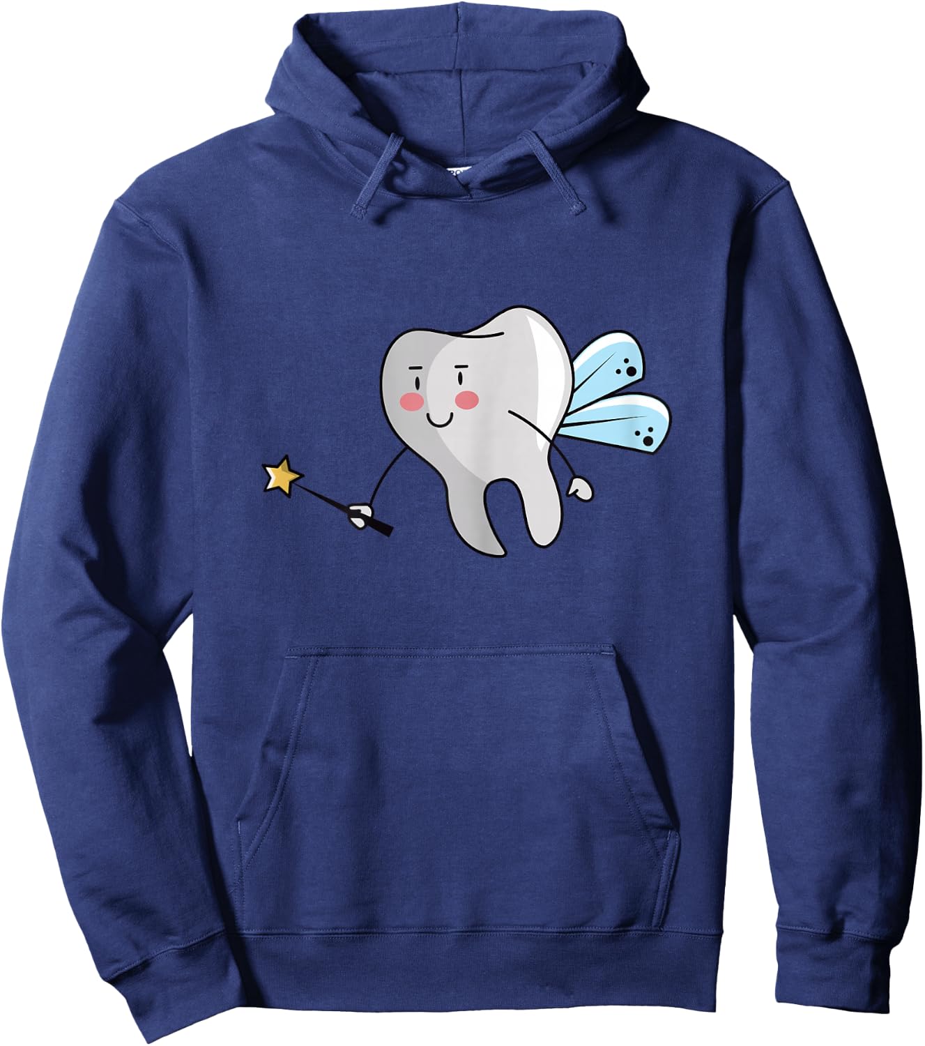 Tooth Fairy Design for Dental Assistant, Dental Hygienist Hoodie - Hoodie | Navy