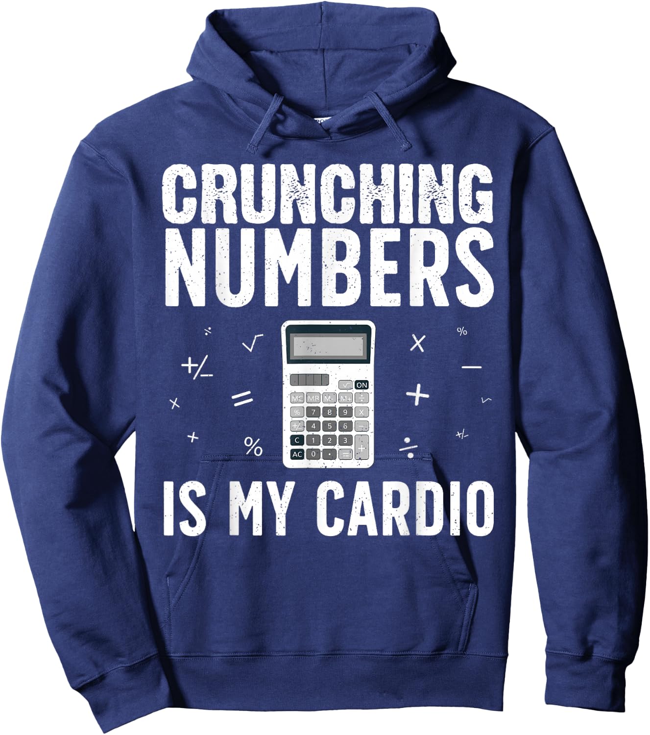 Funny Accounting Design Women Accountant CPA Analyst Hoodie - Hoodie | Navy