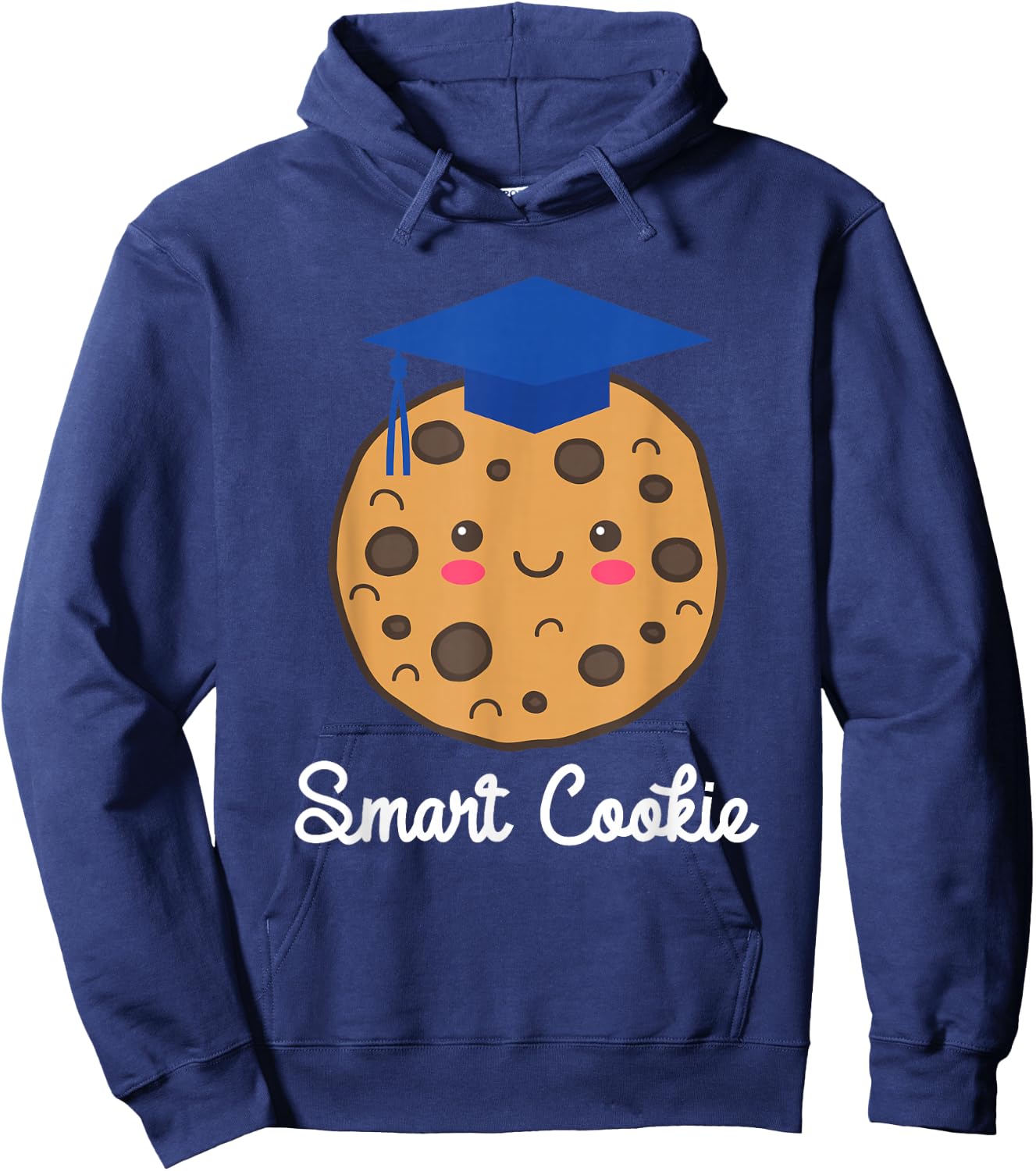 Graduating Class of 2026 Smart Cookie Graduation Graduate Hoodie - Hoodie | Navy