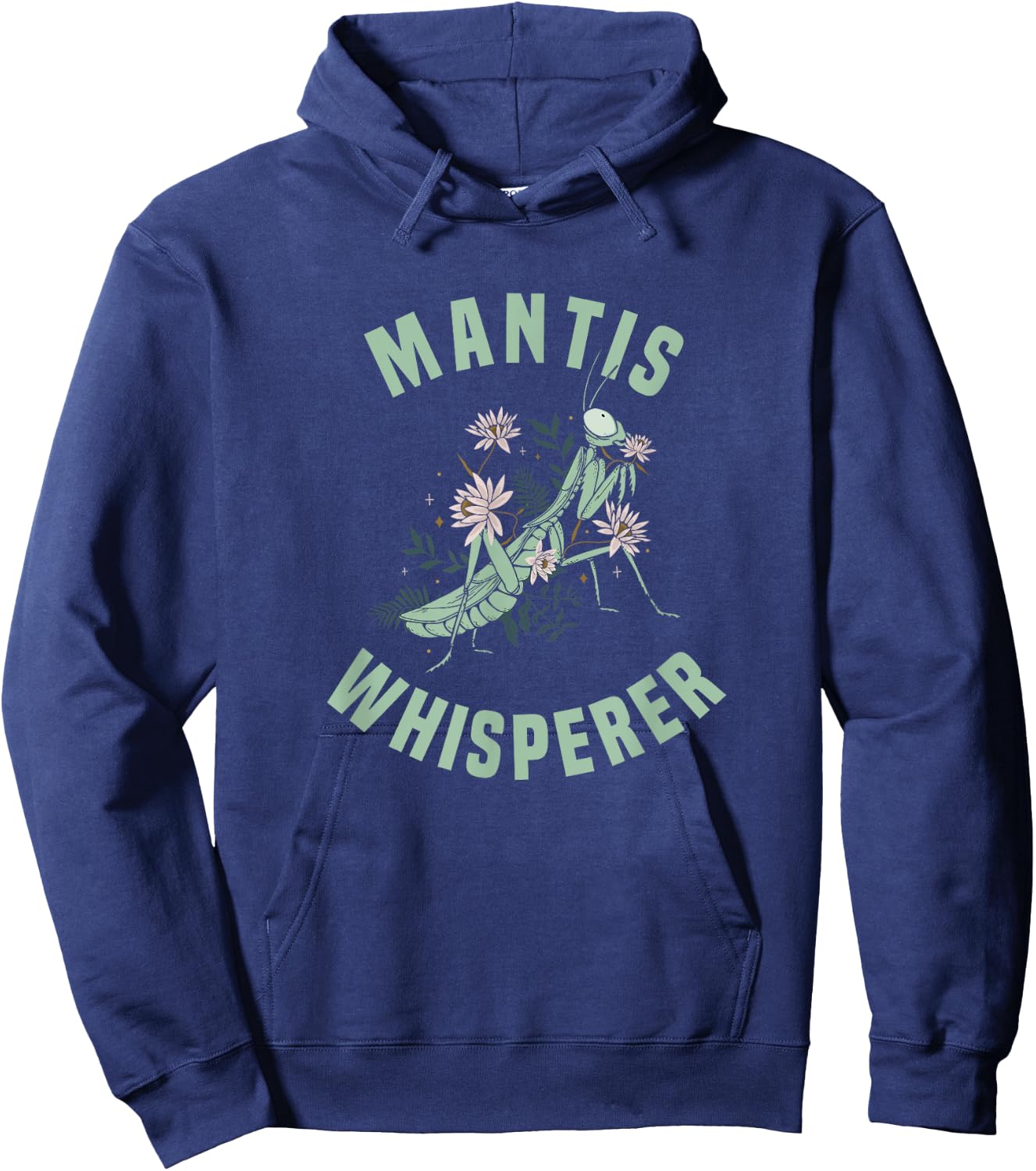 Praying Mantis Insect Lover Hoodie - Hoodie | Navy
