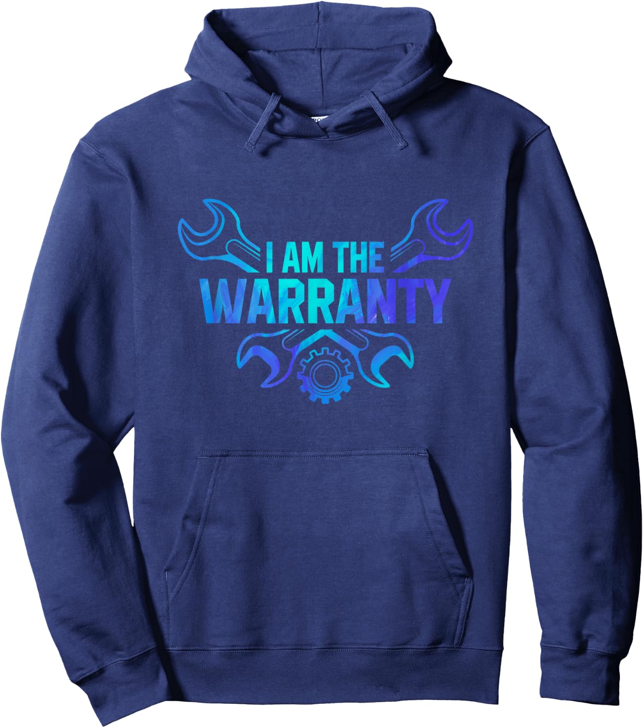 I Am The Warranty Car Lover Car Mechanic Automobile Repair Hoodie - Hoodie | Navy