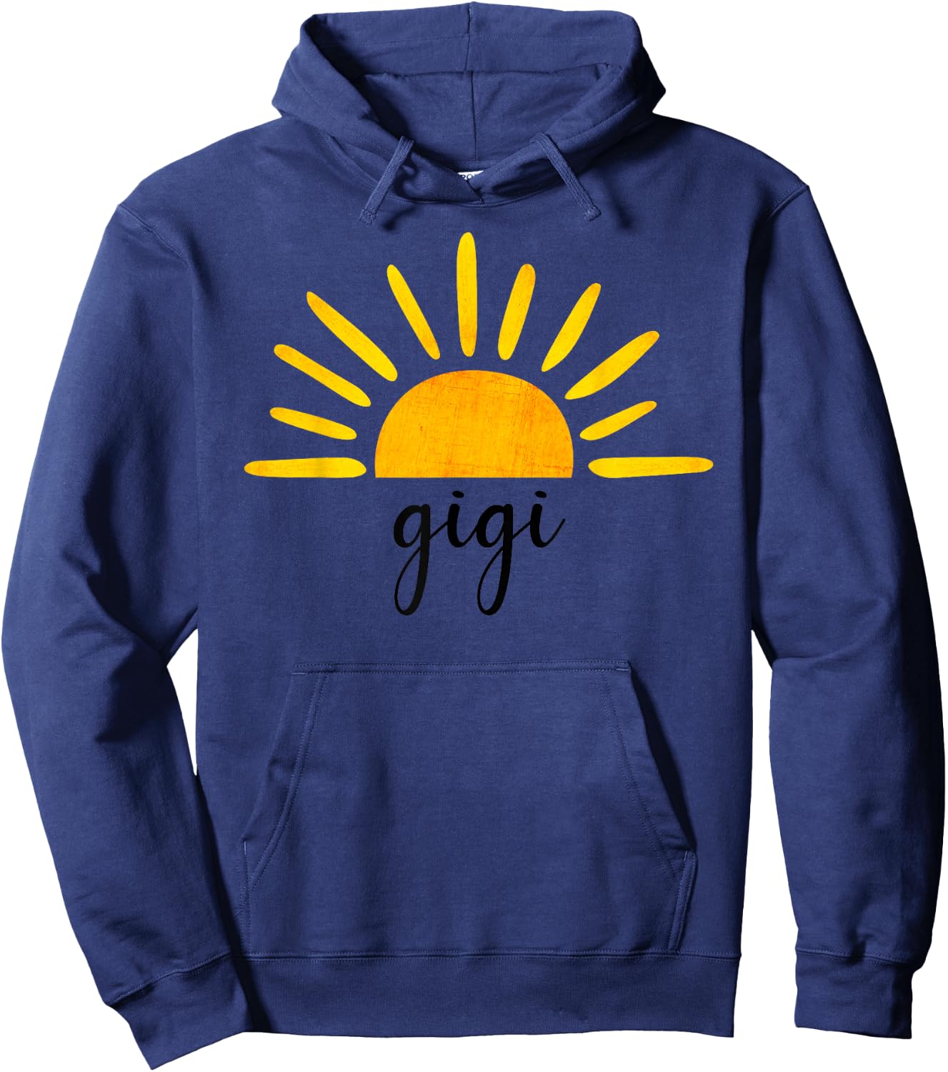 Gigi of The Birthday First Trip Around the Sun Birthday Hoodie - Hoodie | Navy