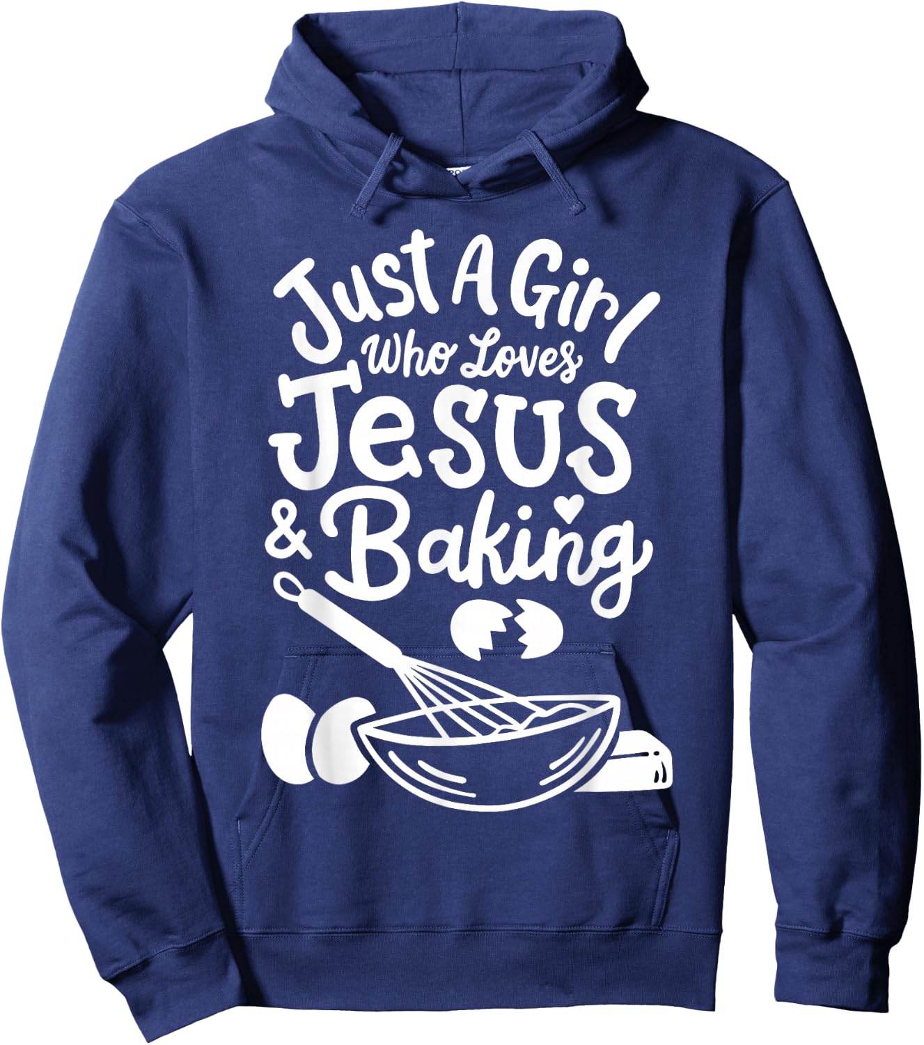 Baking Baker Bakery Pastry Just A Girl Who Loves Baking Hoodie - Hoodie | Navy