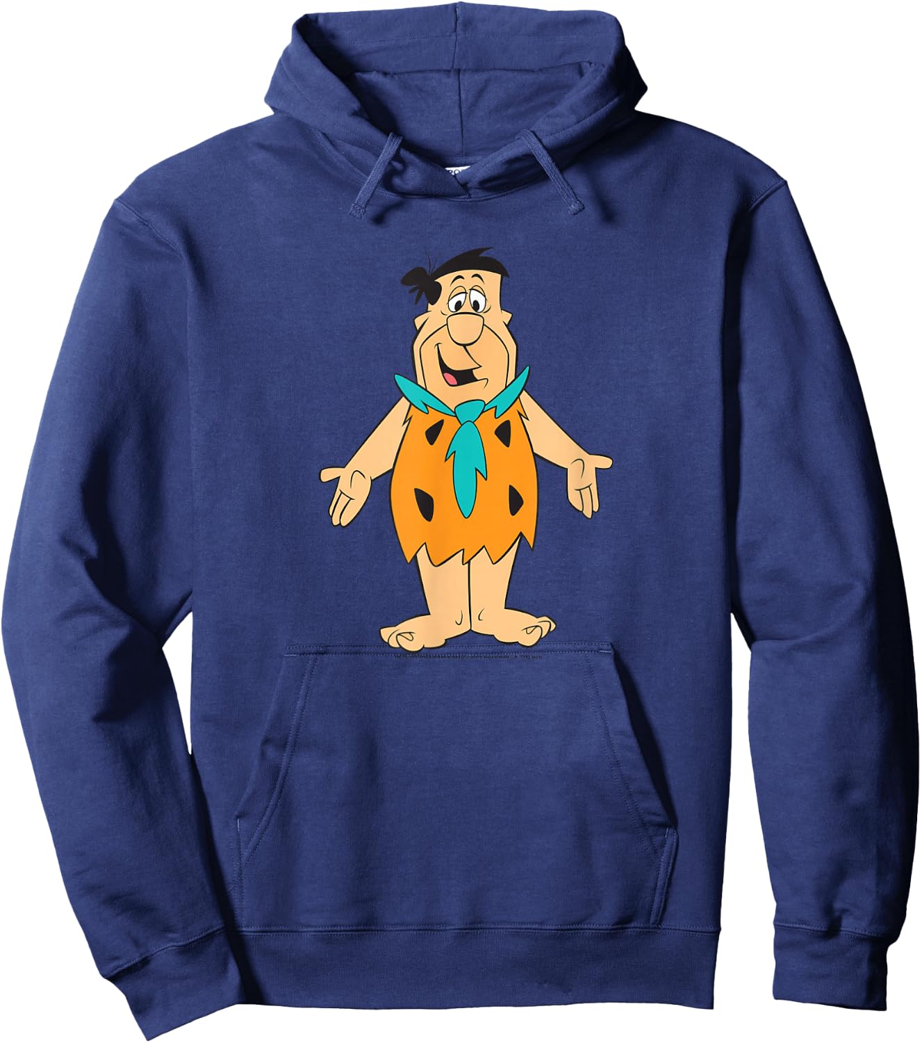 The Flintstones Fred Flintstone Character Art Hoodie - Hoodie | Navy