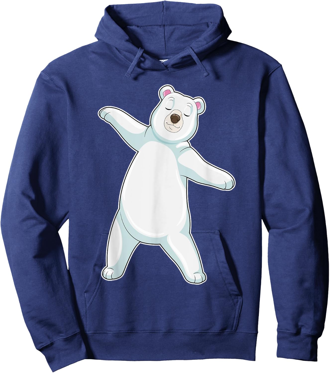 Polar bear Yoga Fitness Gymnastics Hoodie - Hoodie | Navy