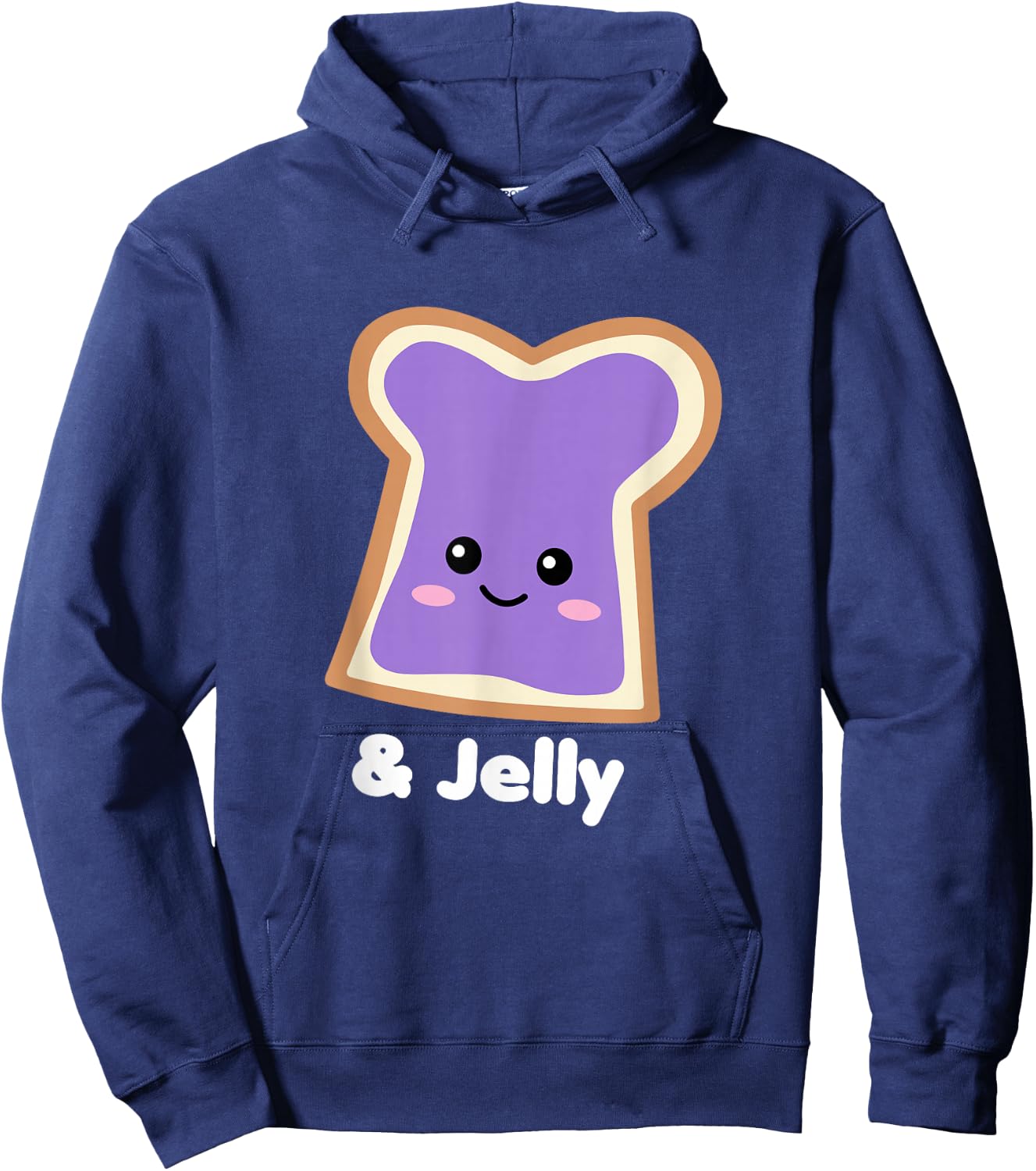 Peanut Butter Girls Jelly Halloween Group Costume Hoodie - Hoodie | Navy