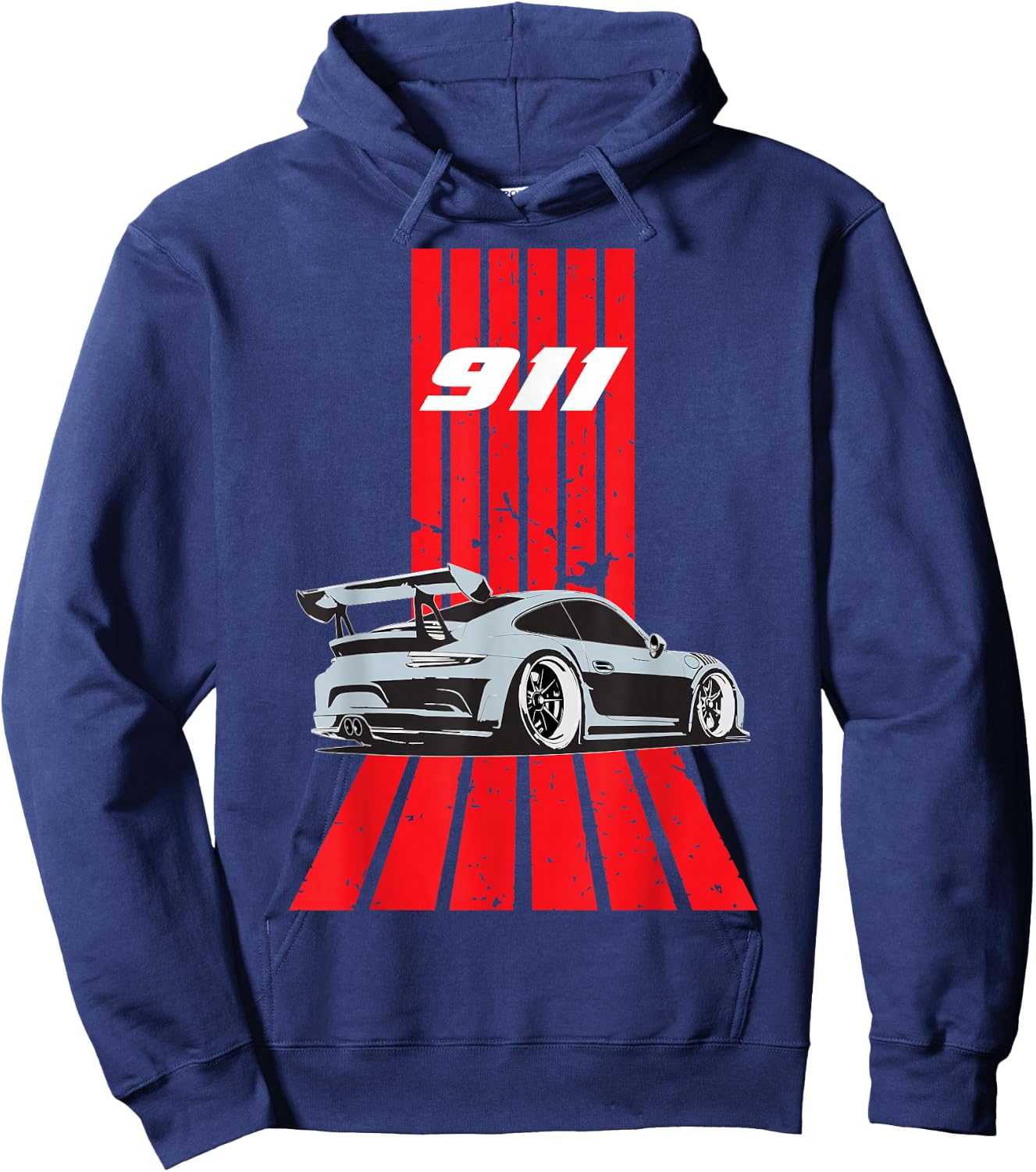 911 RS Vintage Exotic Car Supercar Retro Mechanic SE Hoodie - Hoodie | Navy