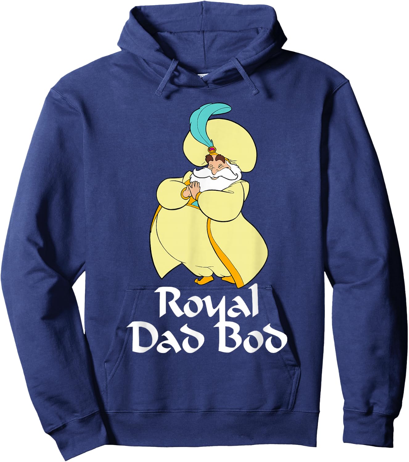 Disney Aladdin Sultan Royal Dad BOD Hoodie - Hoodie | Navy