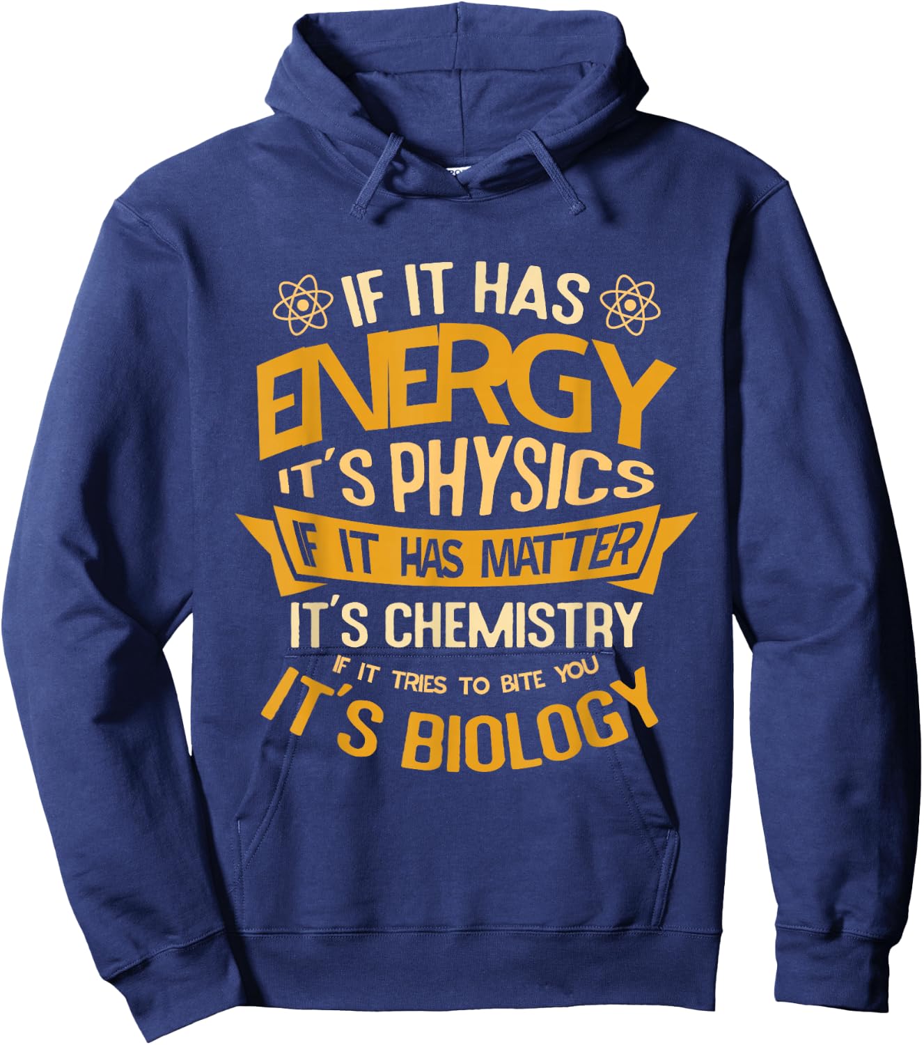 Science Day Biology Major Biologist Chemistry Laboratory Hoodie - Hoodie | Navy