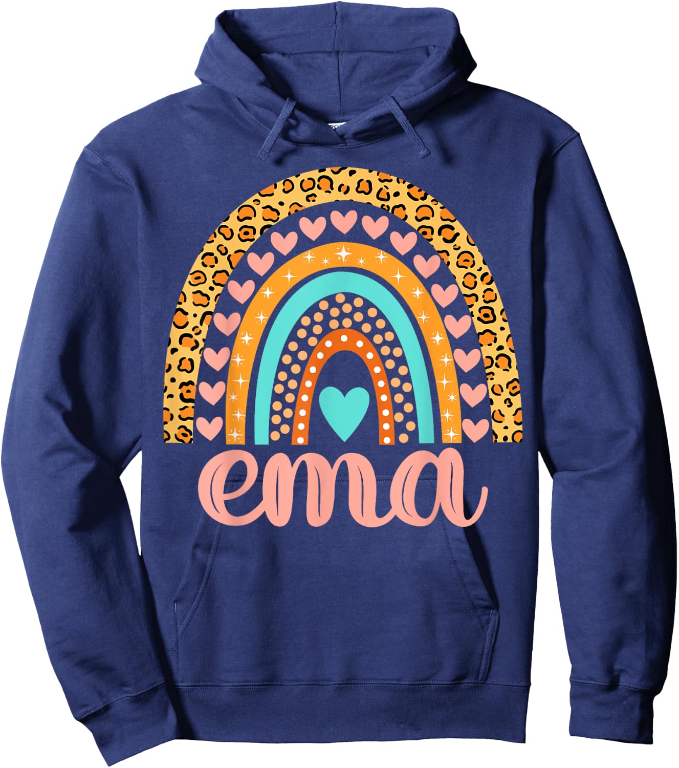 Ema Ema Name Birthday Shirt Gift Hoodie - Hoodie | Navy