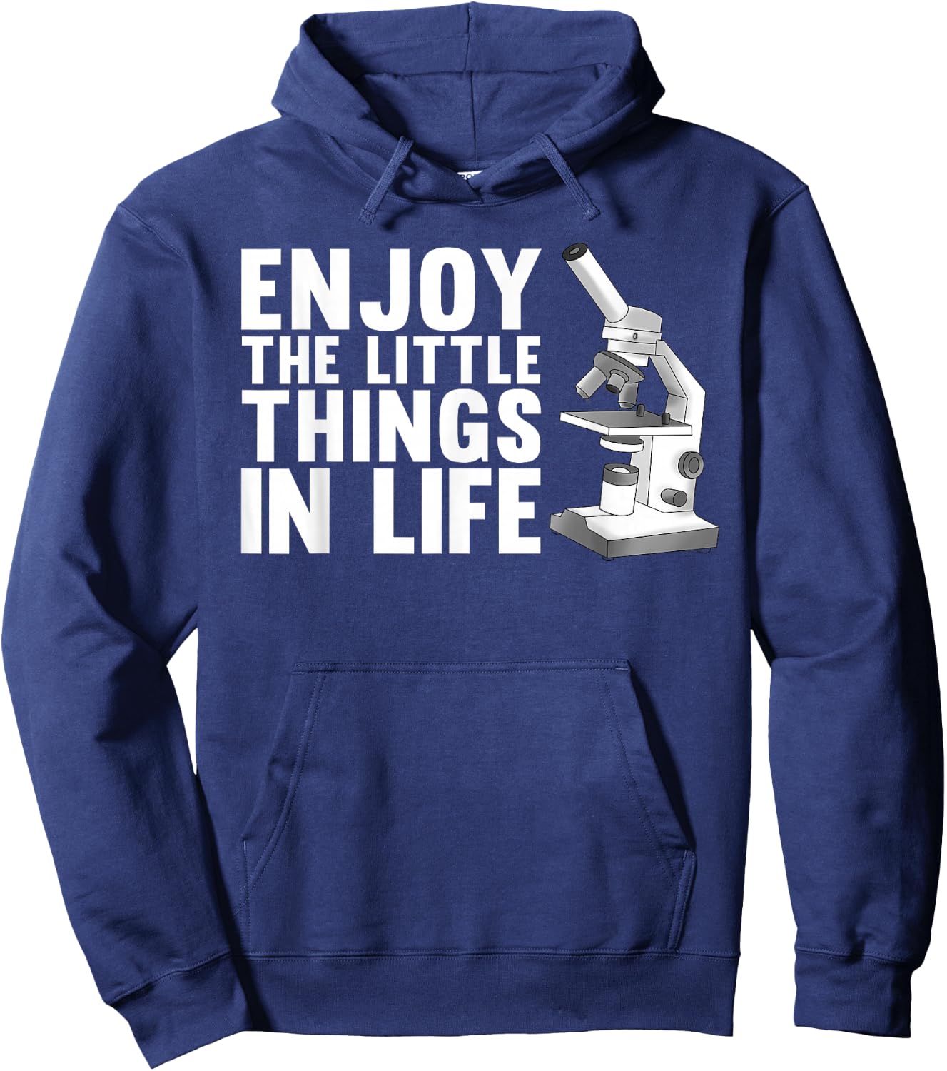 Cool Biology Art Women Microscope Biologist Science Hoodie - Hoodie | Navy