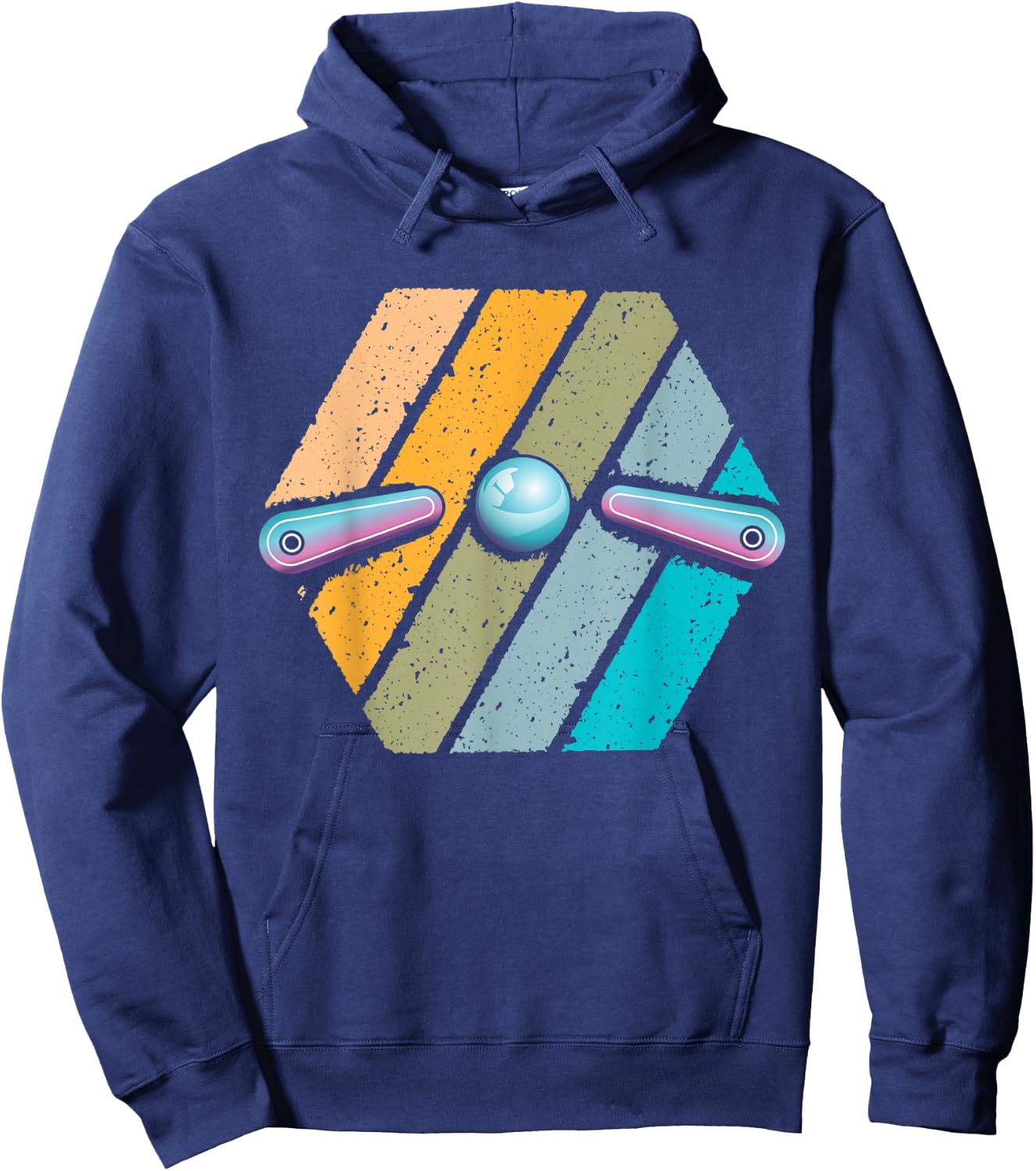 Funny Pinball design for pinball player Hoodie - Hoodie | Navy
