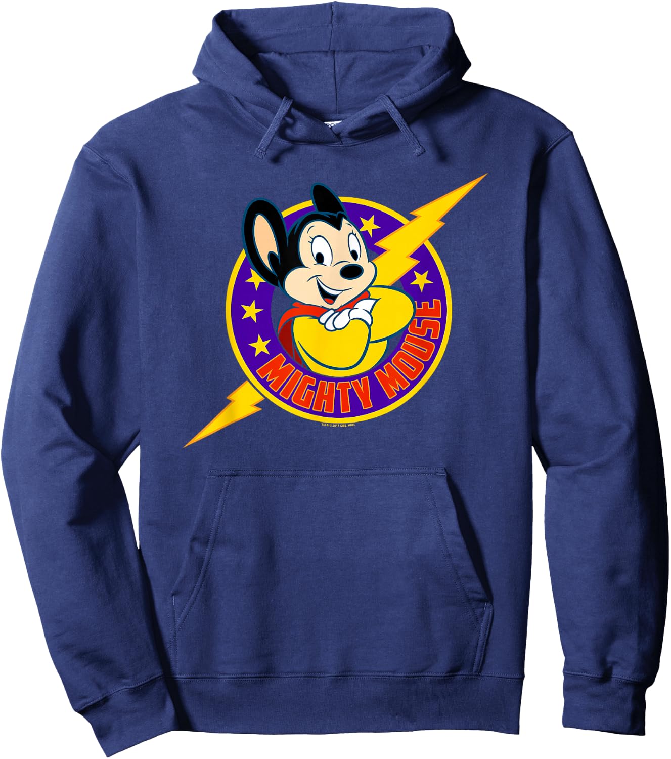 Mighty Mouse Mighty Hero Hoodie - Hoodie | Navy