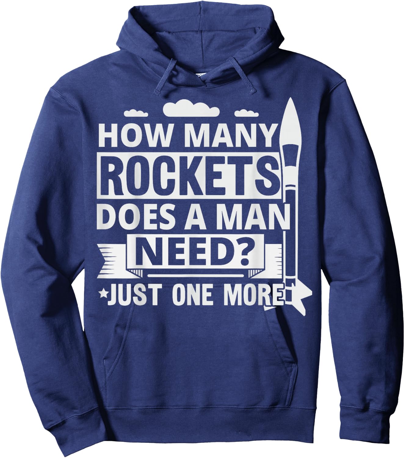 Space Model Rocketry Quote for a Model Rocketry fan Hoodie - Hoodie | Navy