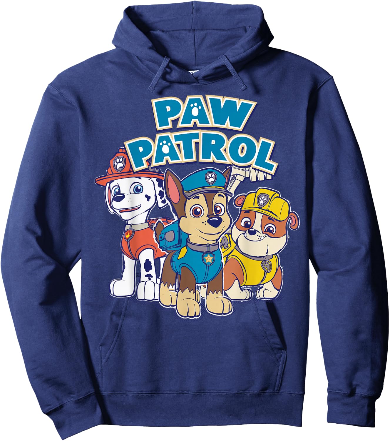 PAW Patrol Drawn Pup Group Hoodie - Hoodie | Navy