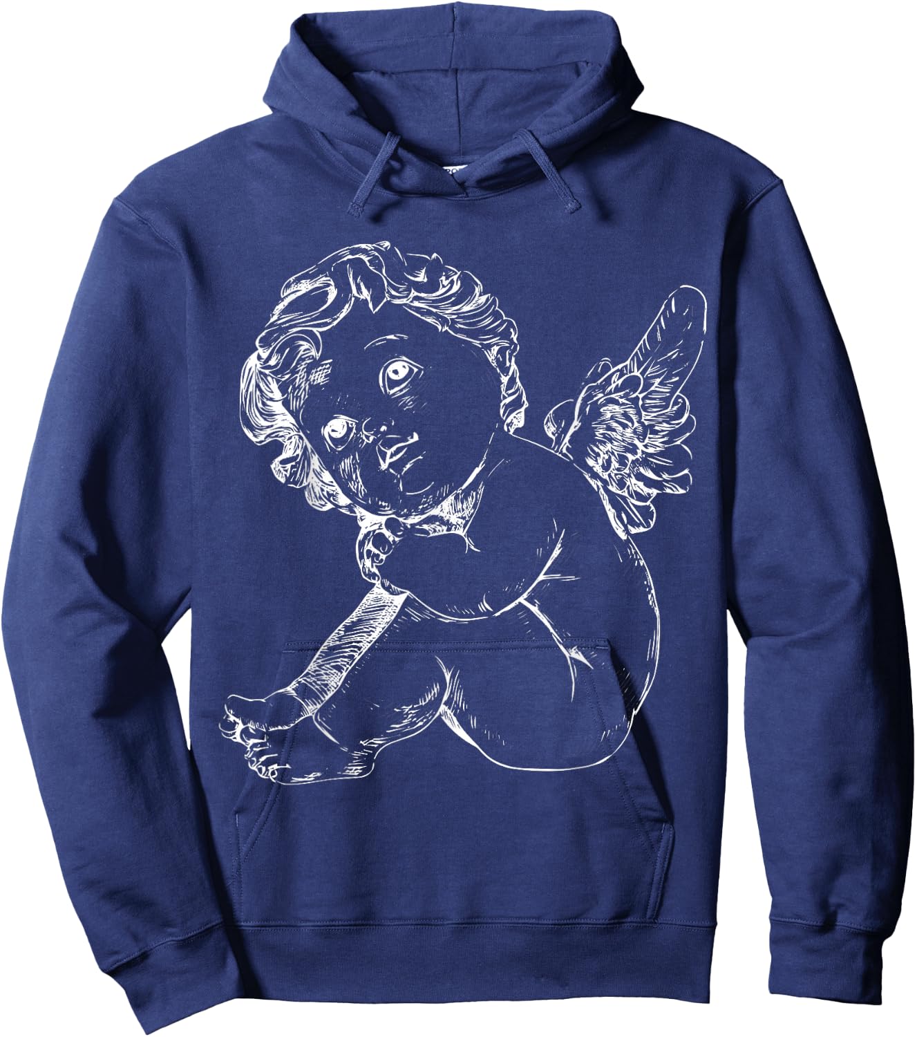 Cherub - Cute Baby Angel Christian - Church, Cupid Daydream Hoodie - Hoodie | Navy
