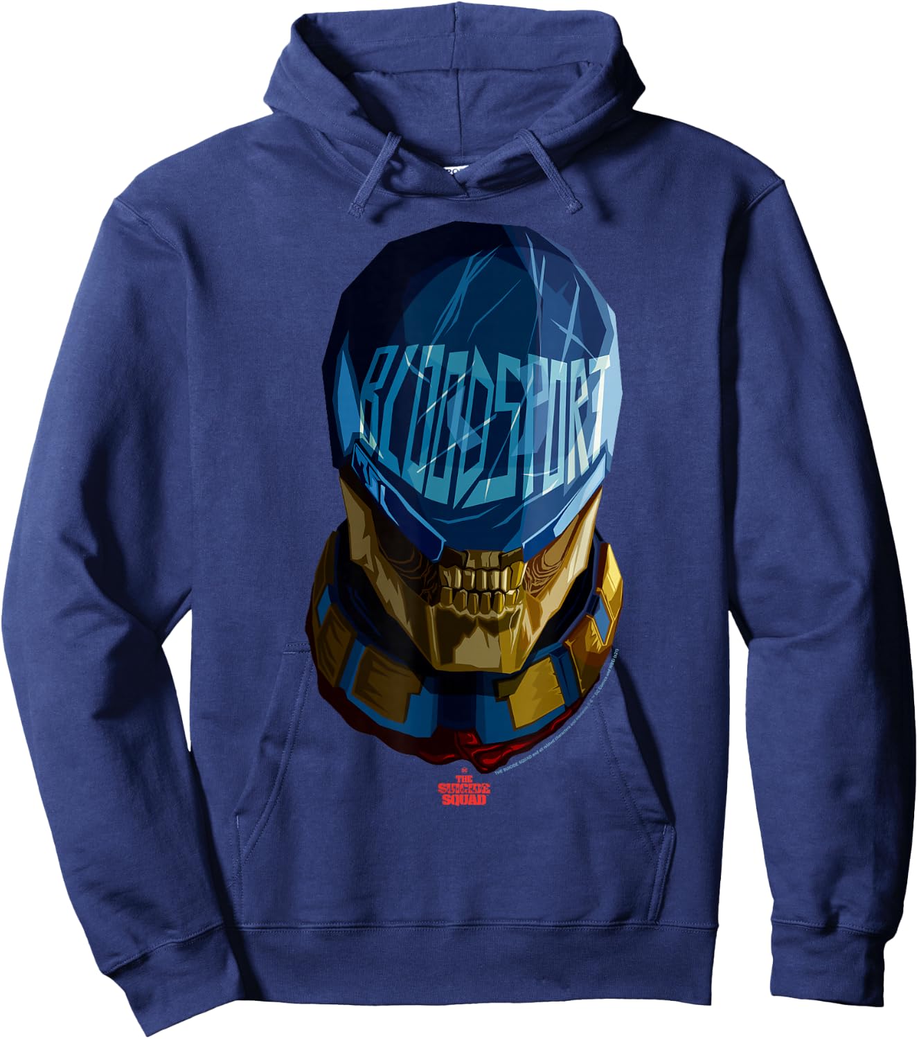 The Suicide Squad Big Bloodsport Logo Hoodie - Hoodie | Navy