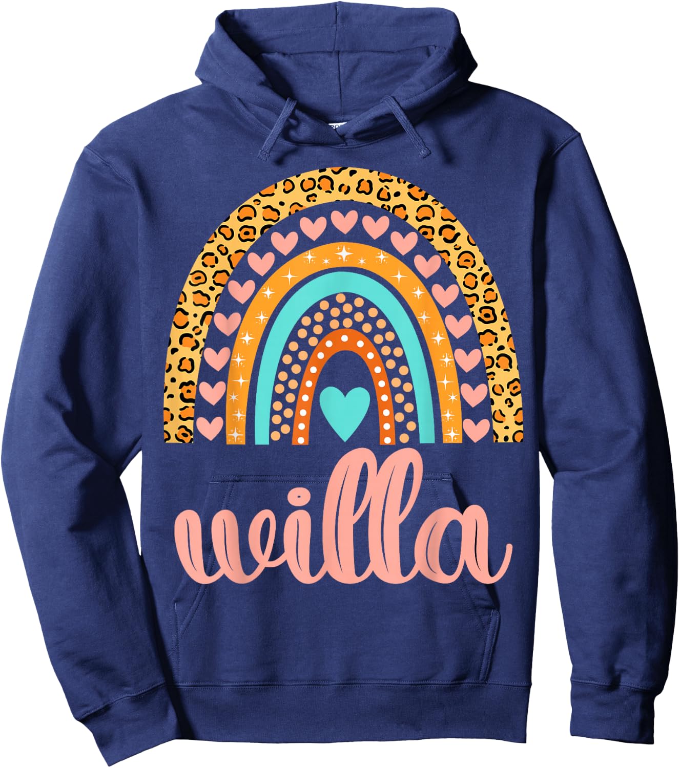 Willa Willa Name Birthday Shirt Gift Hoodie - Hoodie | Navy