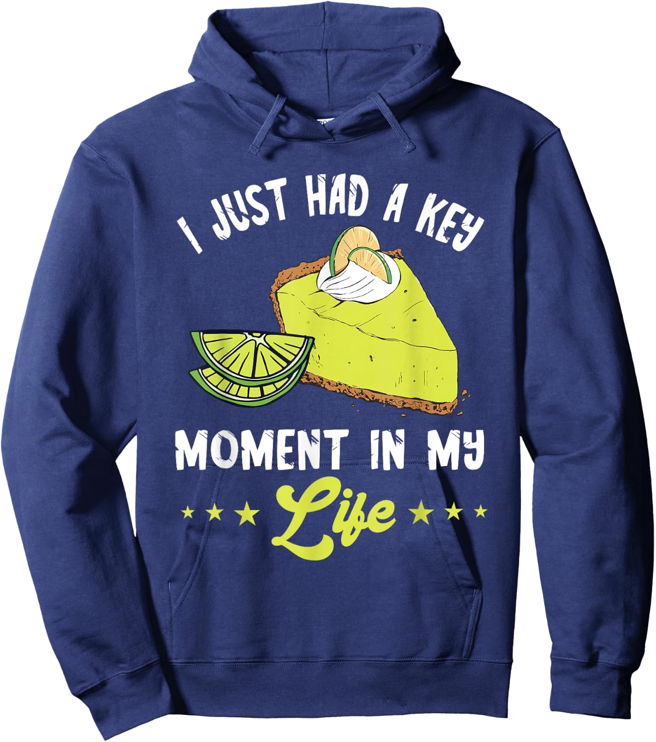 Lime Pie Baker Key Moment Lemon Pie Dessert Key Lime Pie Hoodie - Hoodie | Navy