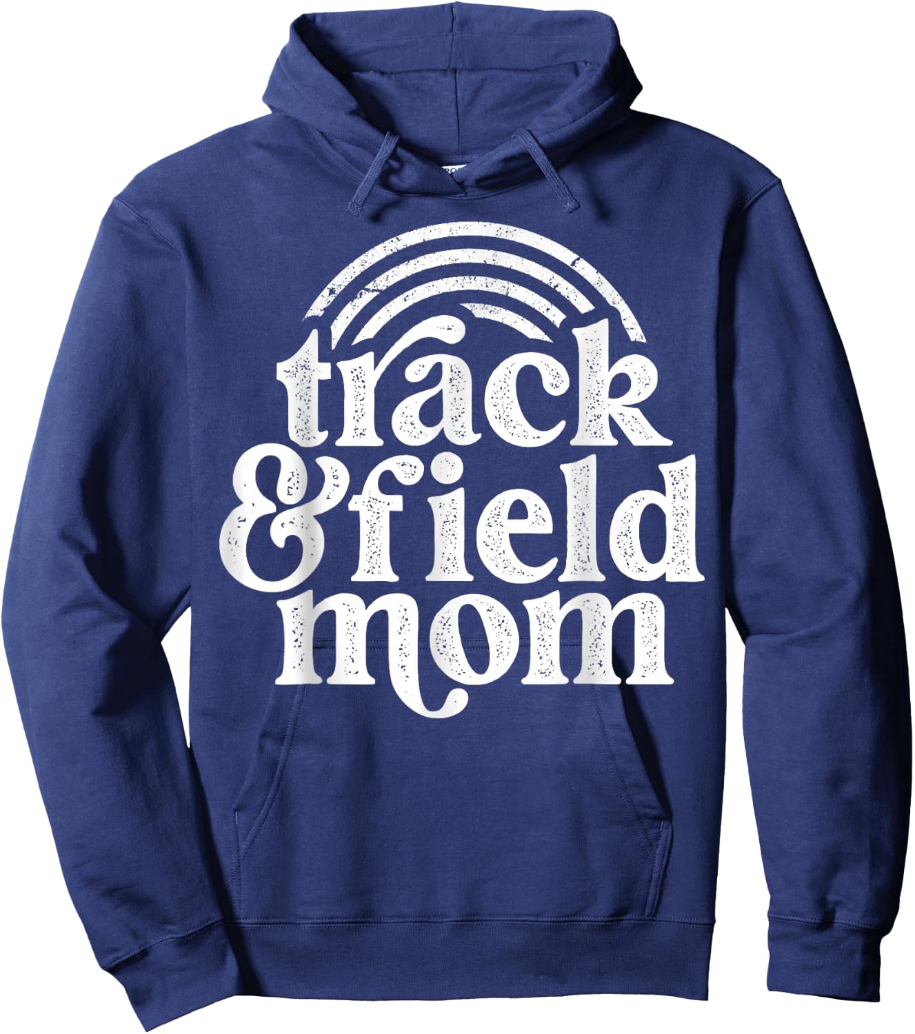 Track Mom Track And Field Mom Runner Running mother day gift Hoodie - Hoodie | Navy