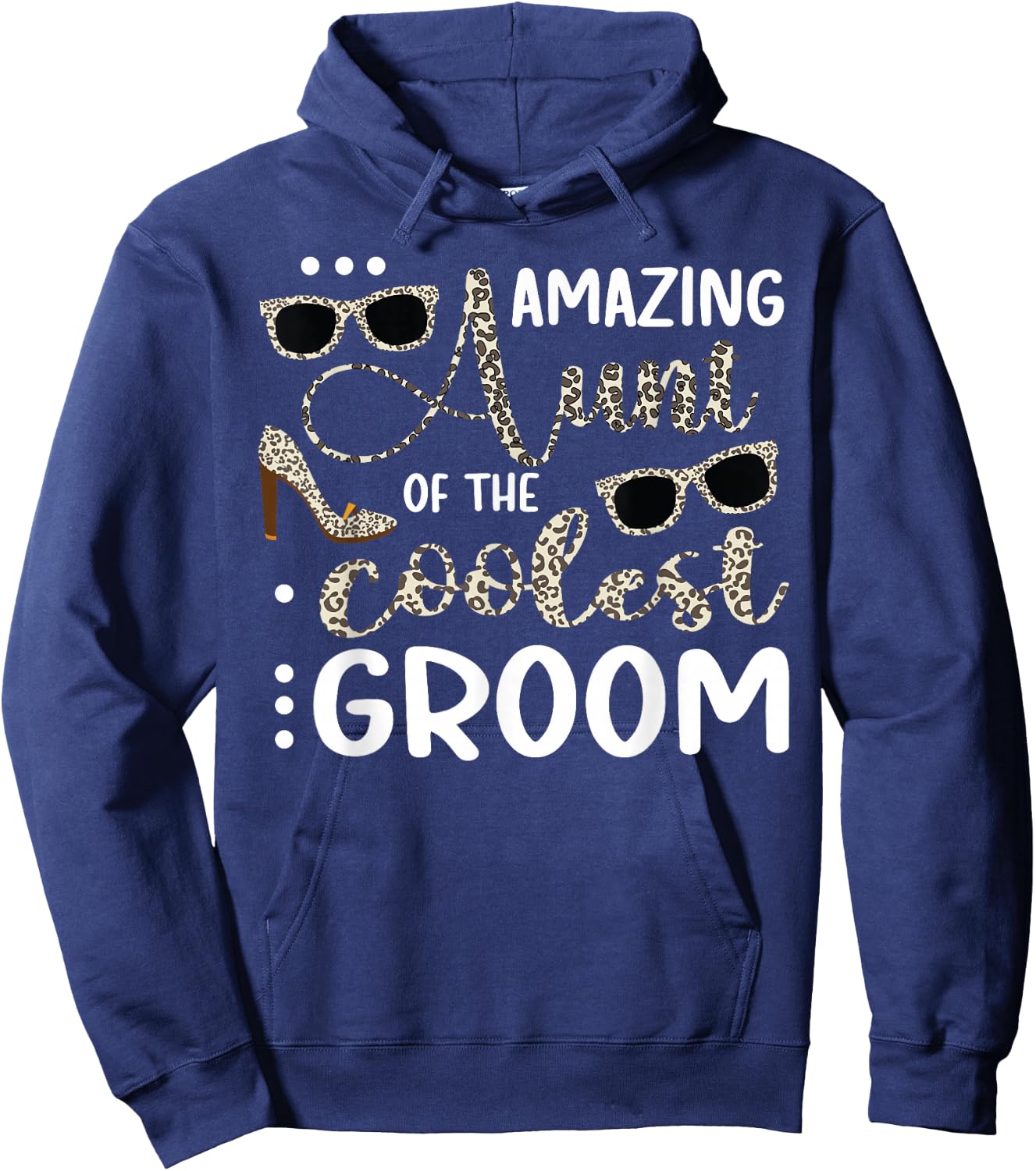 Amazing Aunt Of The Groom Aunt Groom's Aunt Of The Groom Hoodie - Hoodie | Navy