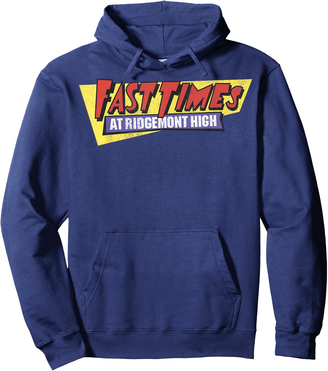 Fast Times At Ridgemont High Original Logo Graphic Hoodie - Hoodie | Navy