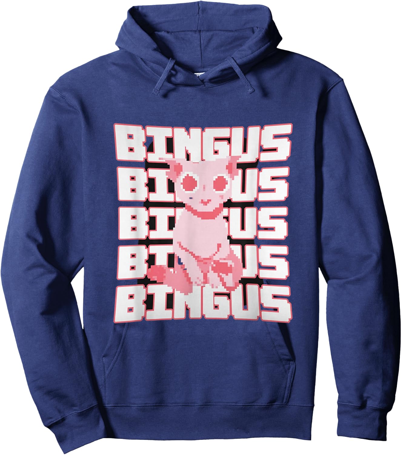 Funny Bingus My Beloved Hairless Sphinx Cat Bingus Cat Meme Hoodie - Hoodie | Navy