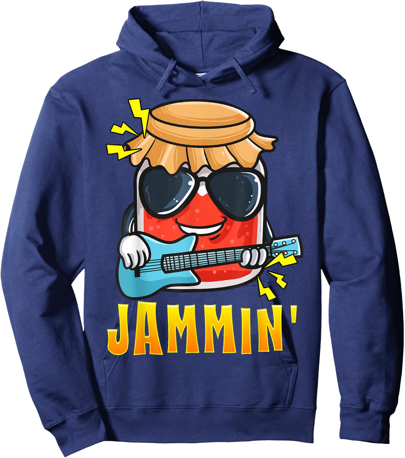 Canning Jam Love Canning Jelly And Jam Funny Jammin' Canner Hoodie - Hoodie | Navy