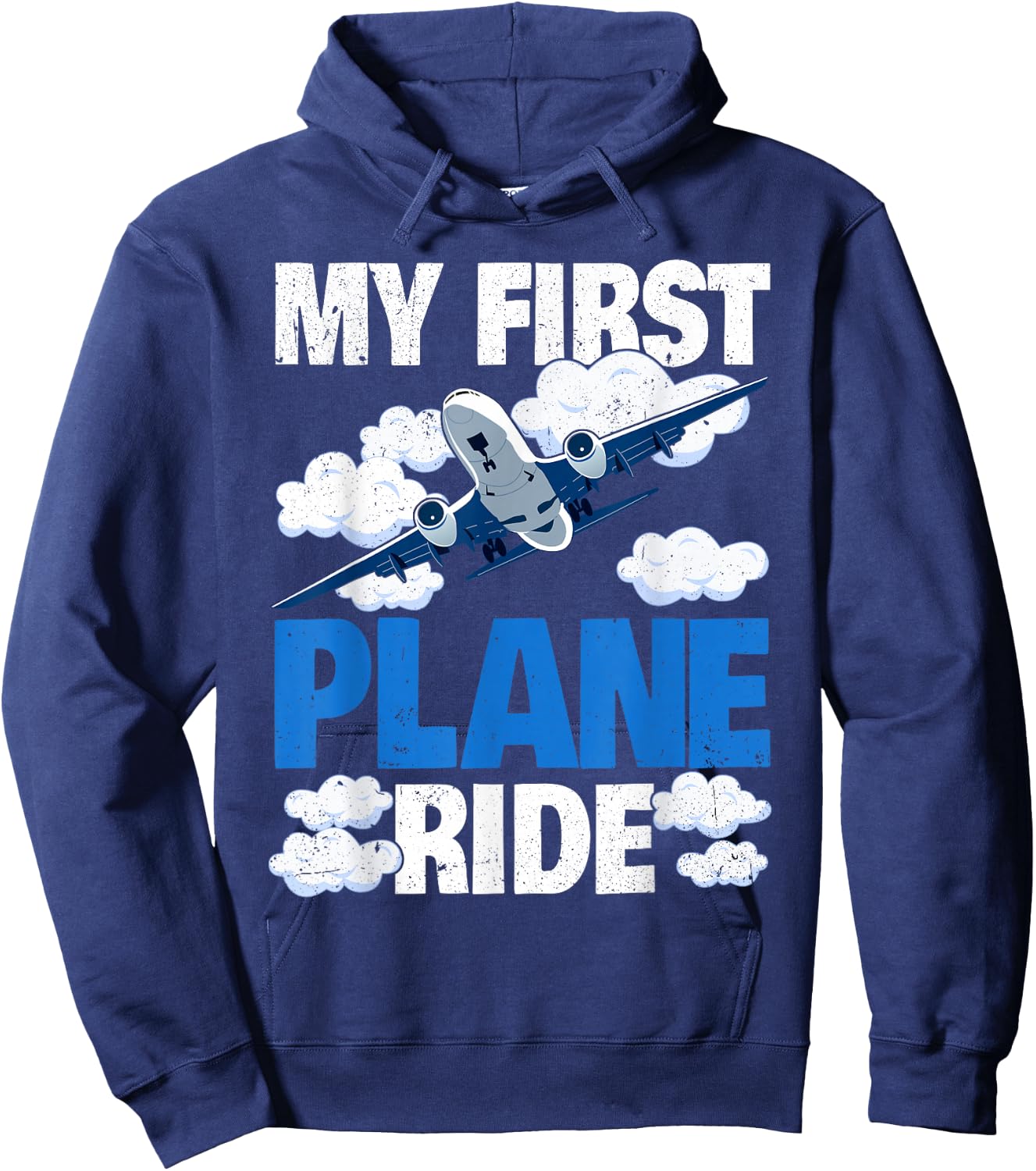 My First Plane Ride Hoodie - Hoodie | Navy