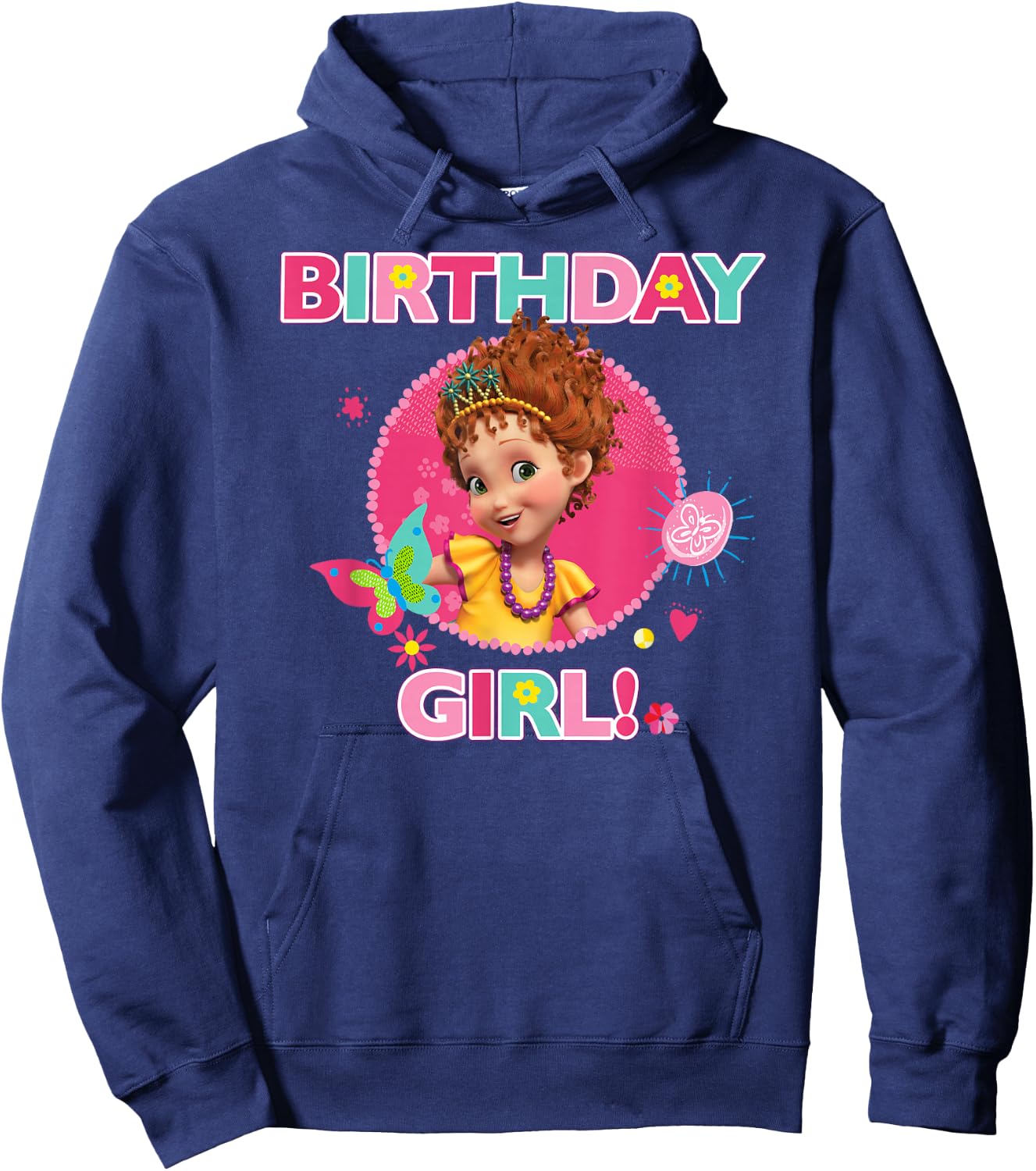 Disney - Junior Fancy Nancy Birthday Girl Hoodie - Hoodie | Navy