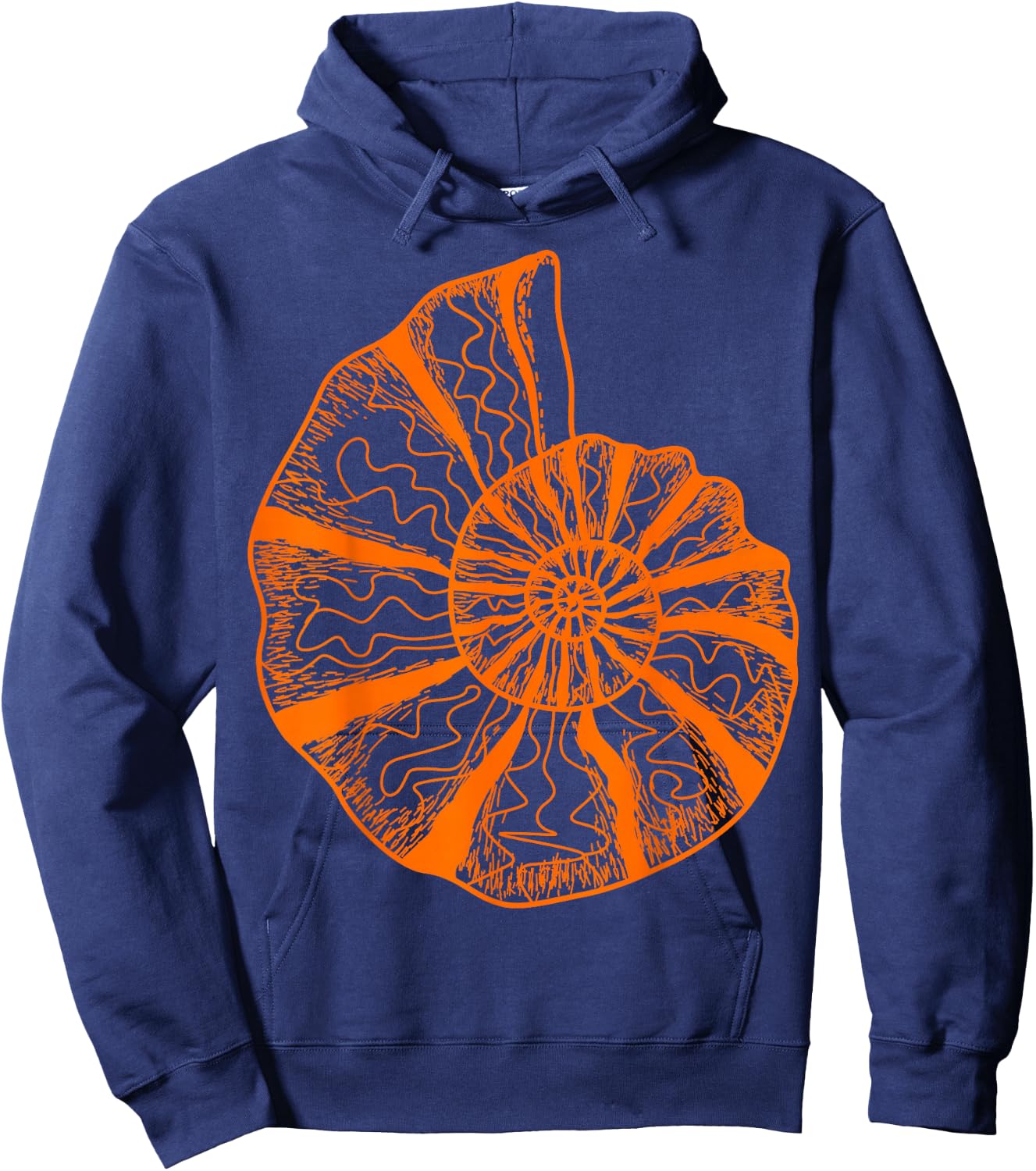 Ammonite Fossils Geologist Paleontologist Study Paleontology Hoodie - Hoodie | Navy
