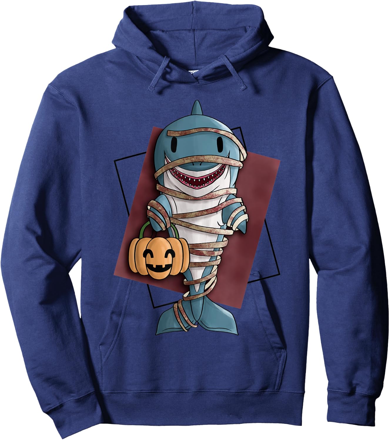 Halloween Shark Costume for Toddler Boys and Kids Hoodie - Hoodie | Navy