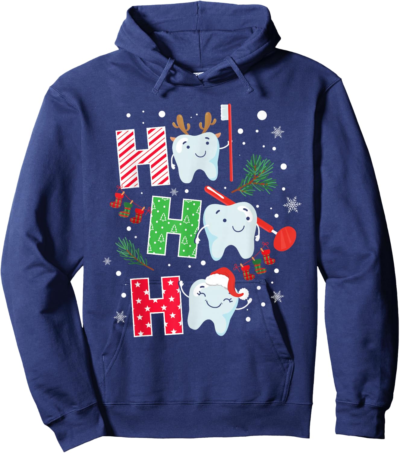Dentist Christmas Future Dentist Dentistry Graduate Gift Hoodie - Hoodie | Navy