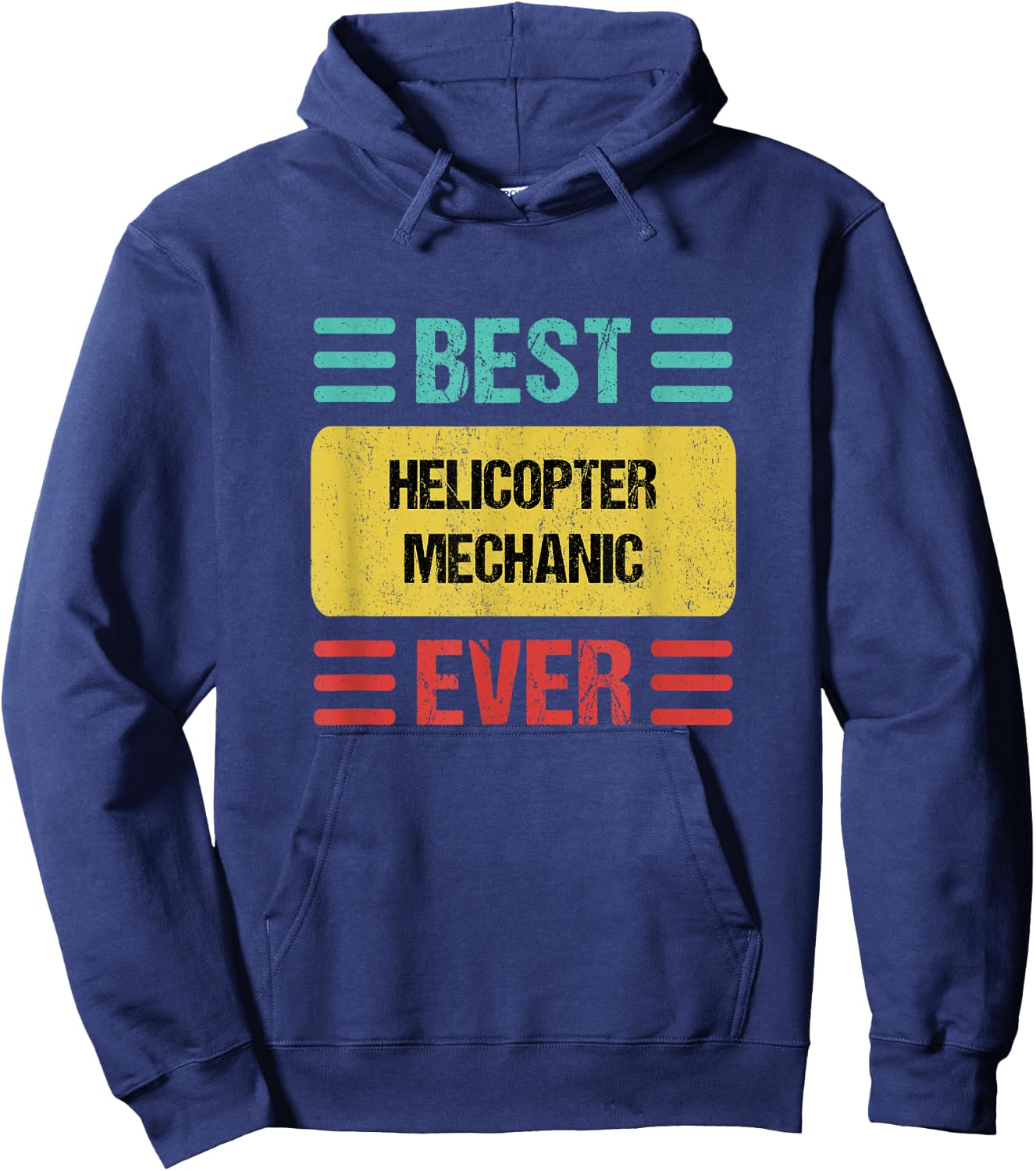 Helicopter Mechanic Hoodie - Hoodie | Navy