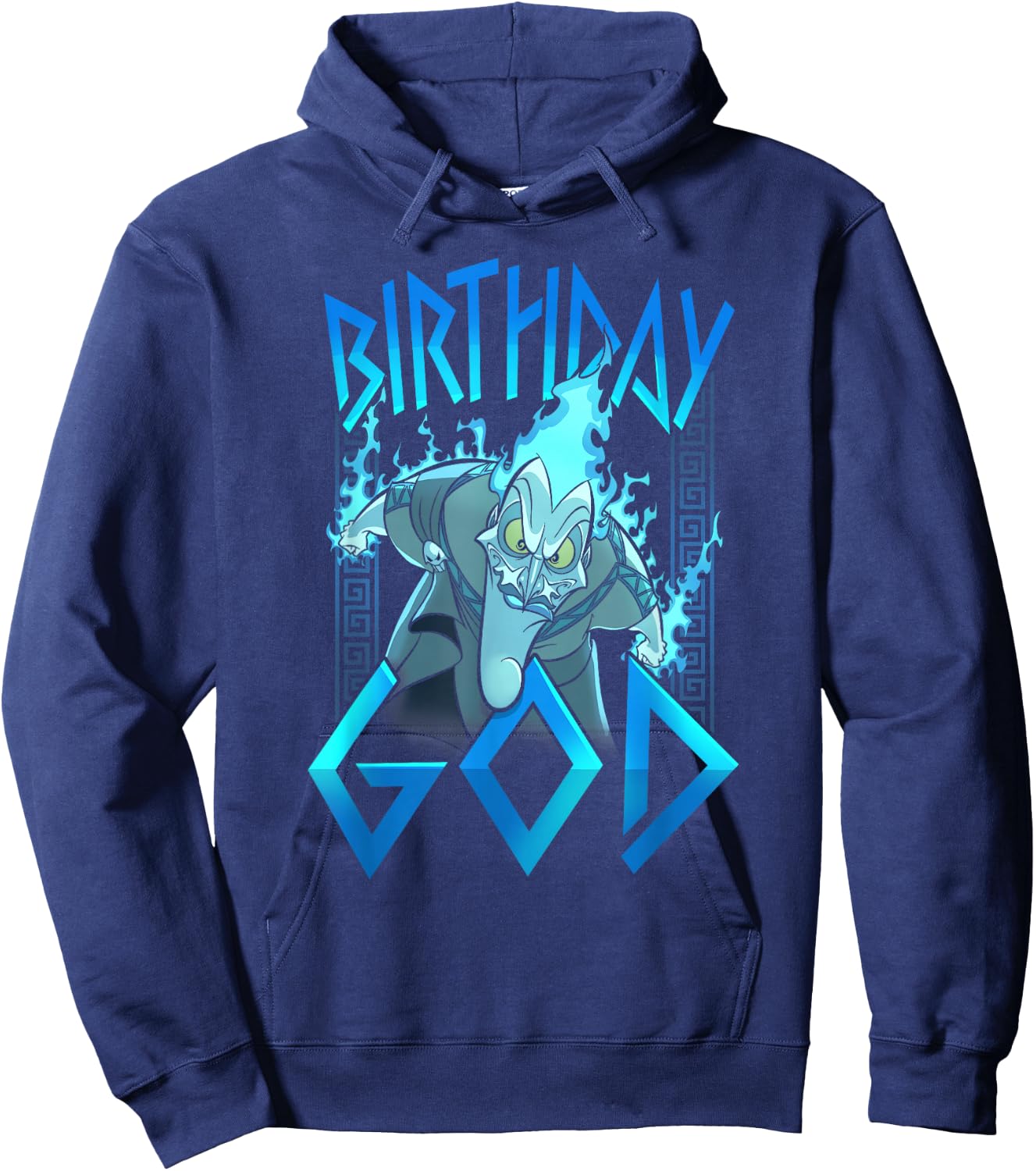 Disney Villains Hades Birthday God Hoodie - Hoodie | Navy