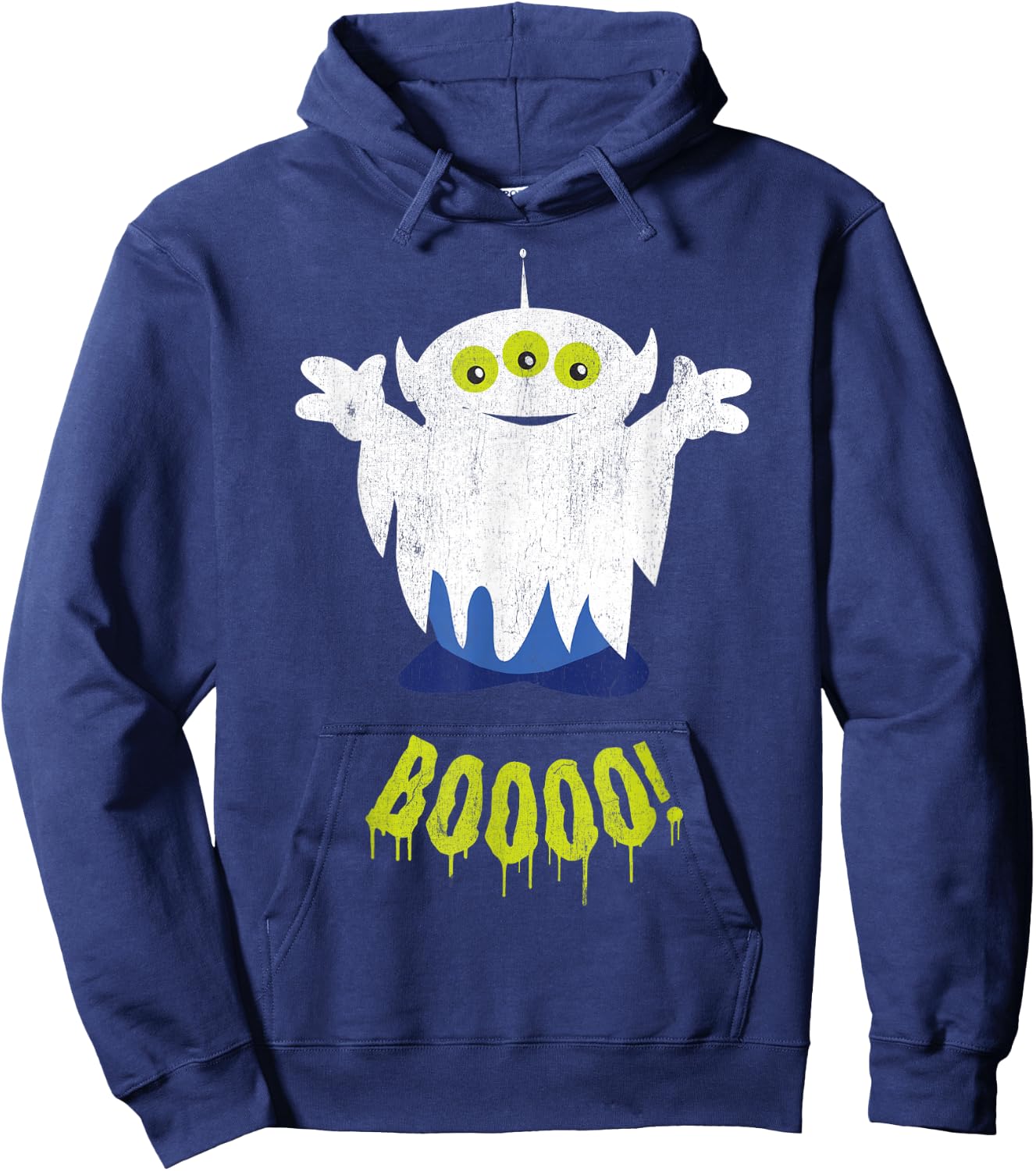 Disney Pixar Toy Story Booo!! Alien Ghost Costume Halloween Hoodie - Hoodie | Navy