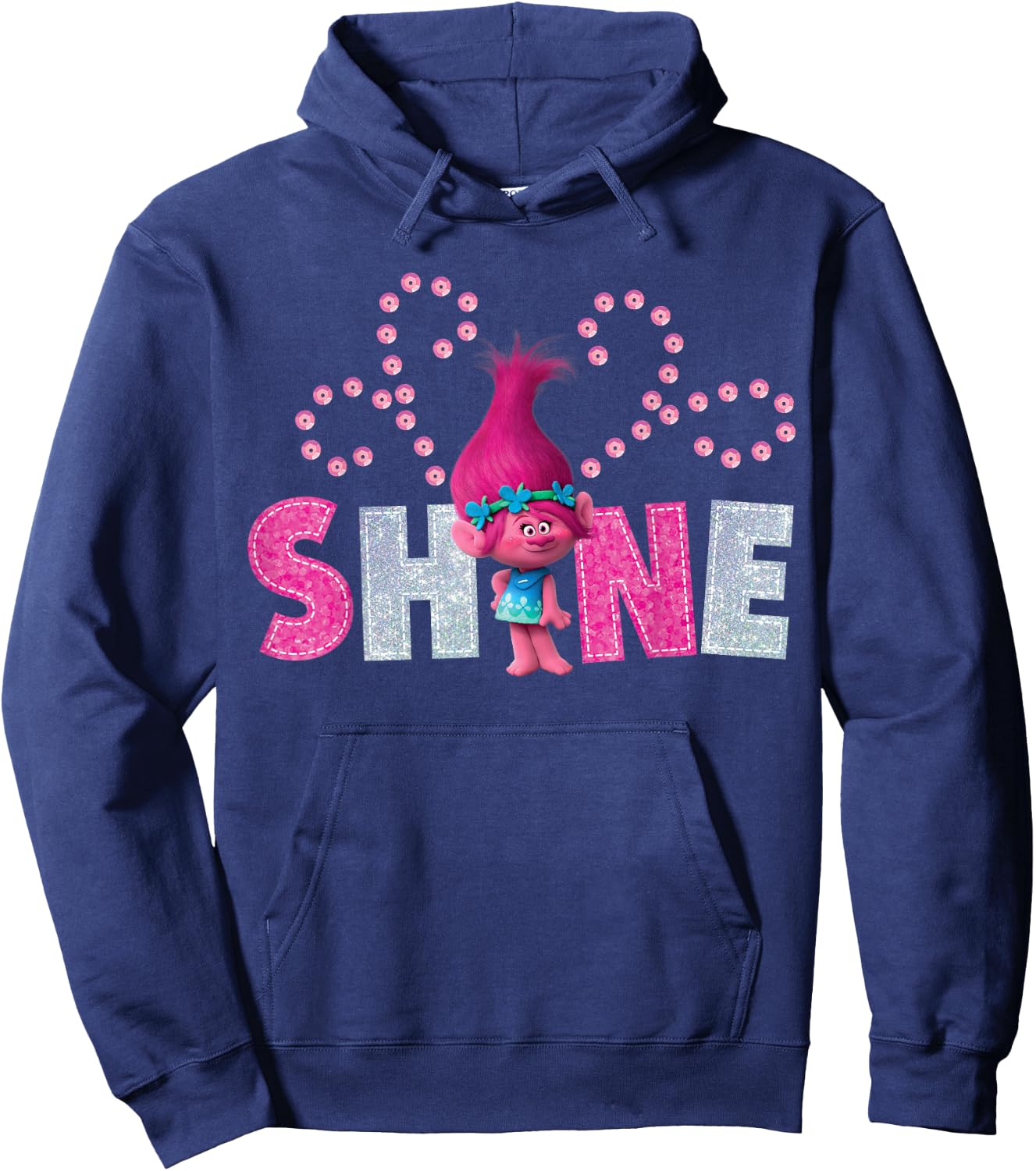 DreamWorks Trolls Poppy Shine Hoodie - Hoodie | Navy