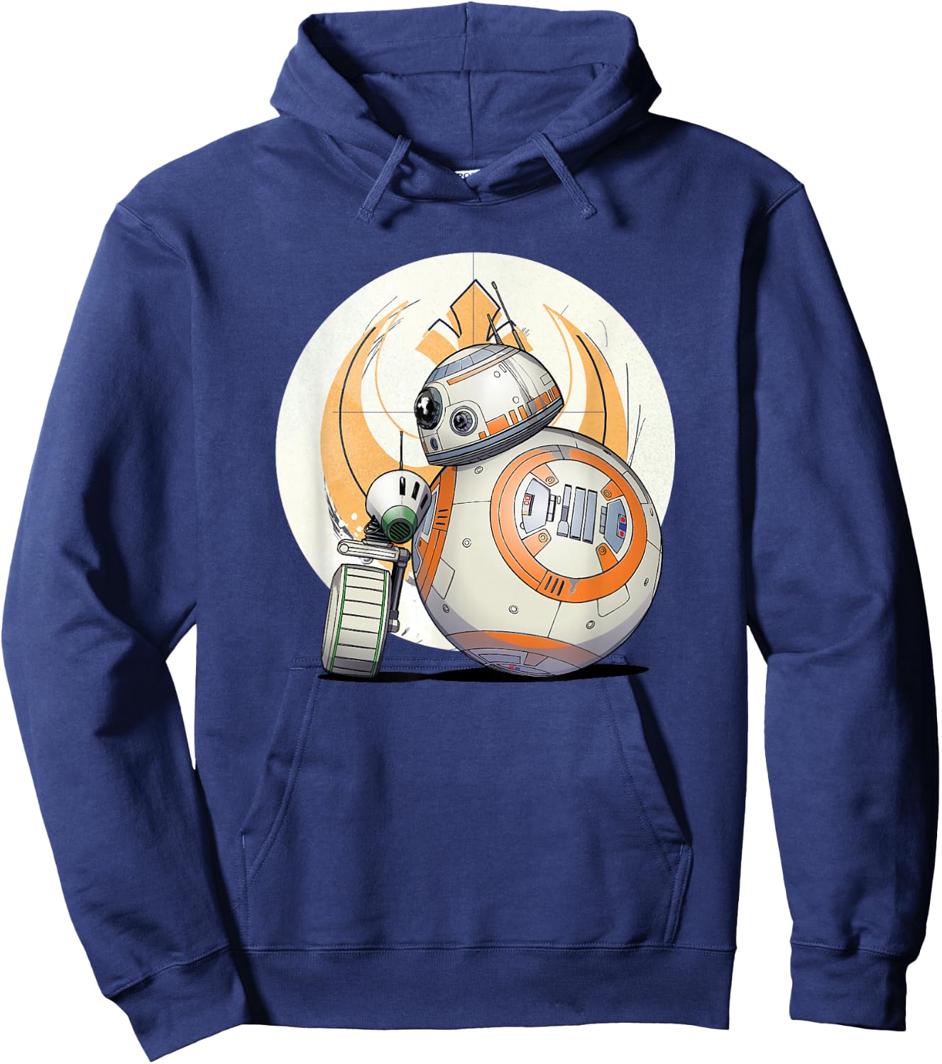 Star Wars The Rise of Skywalker BB-8 D-O Droid BFF Hoodie - Hoodie | Navy