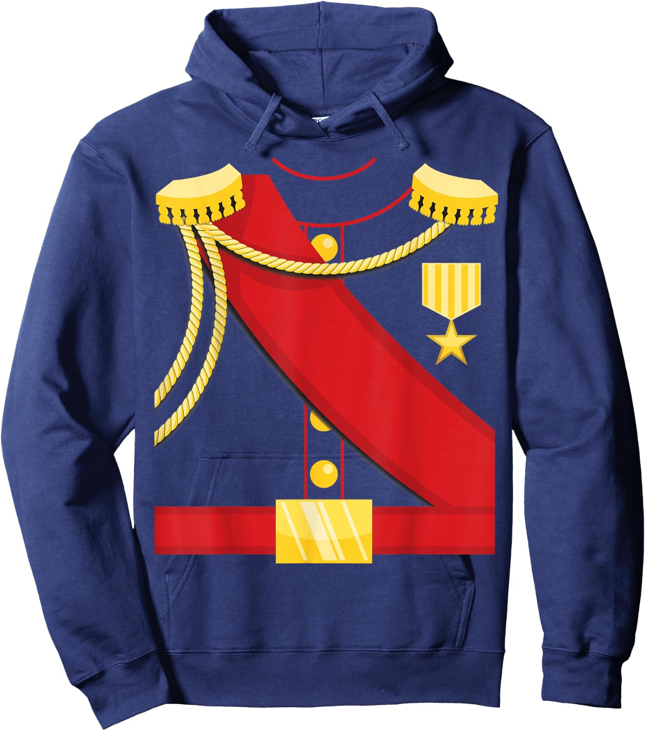 Charming King Prince Costume for Kids Boys Men & Adult Fun Hoodie - Hoodie | Navy