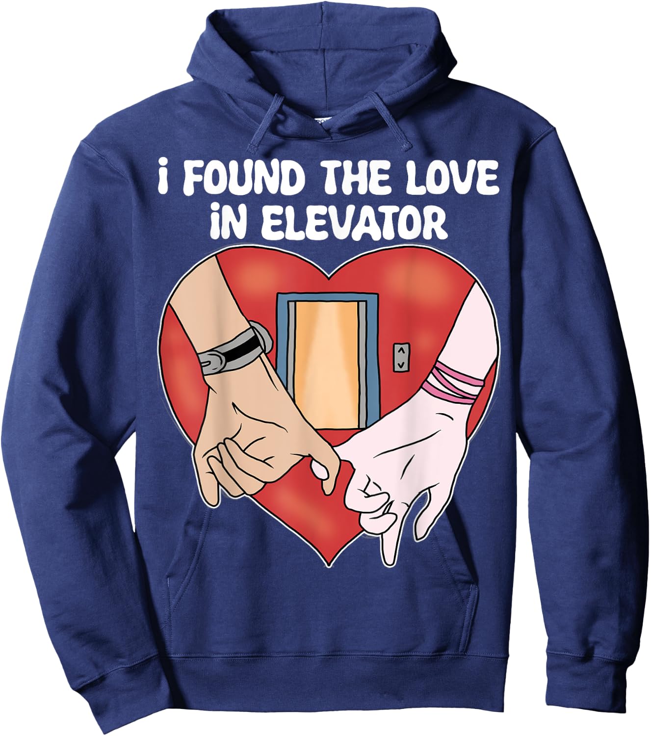 Elevator Installer Funny Elevator Mechanic Hoodie - Hoodie | Navy