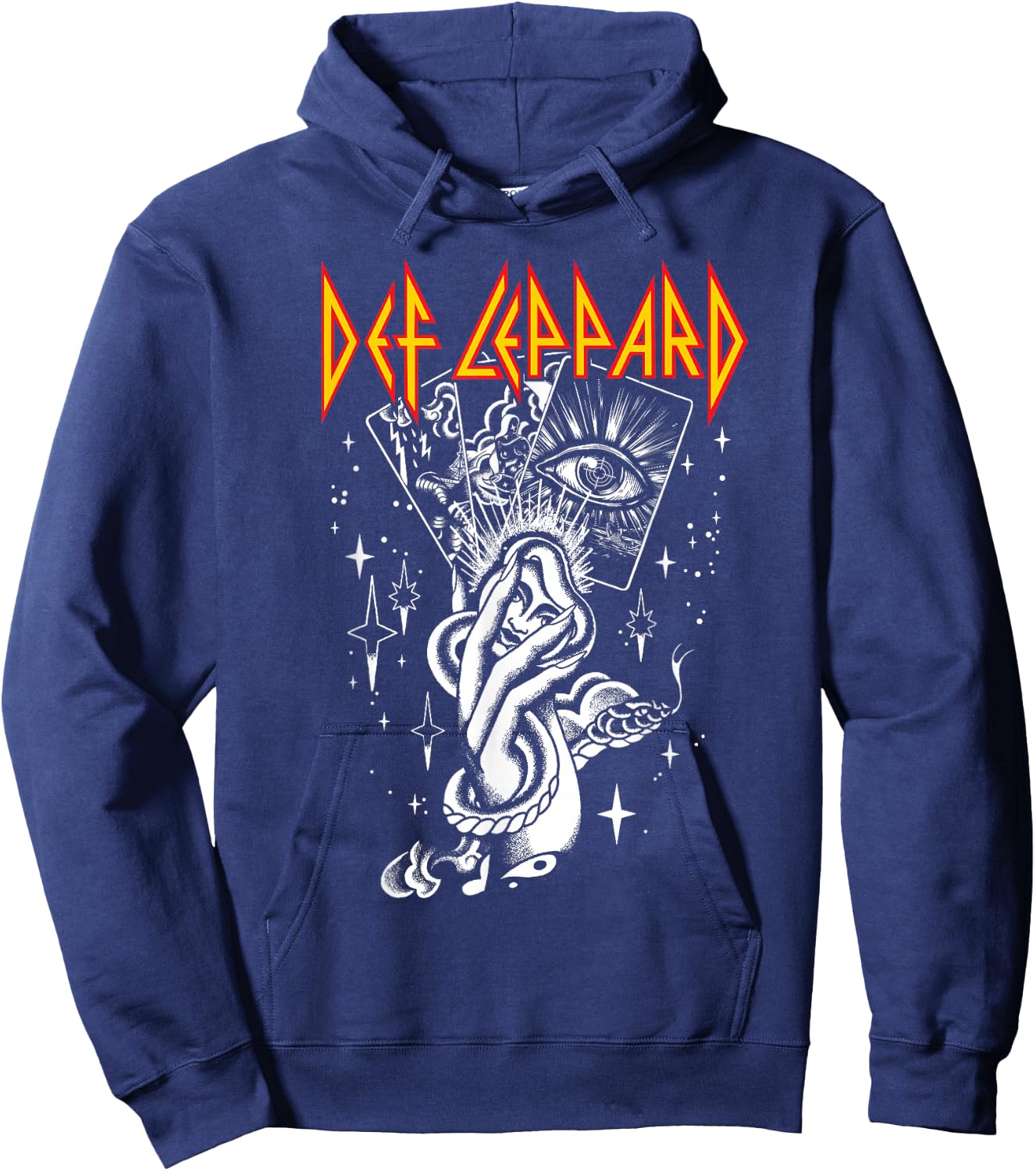 Def Leppard - The Truth Hoodie - Hoodie | Navy