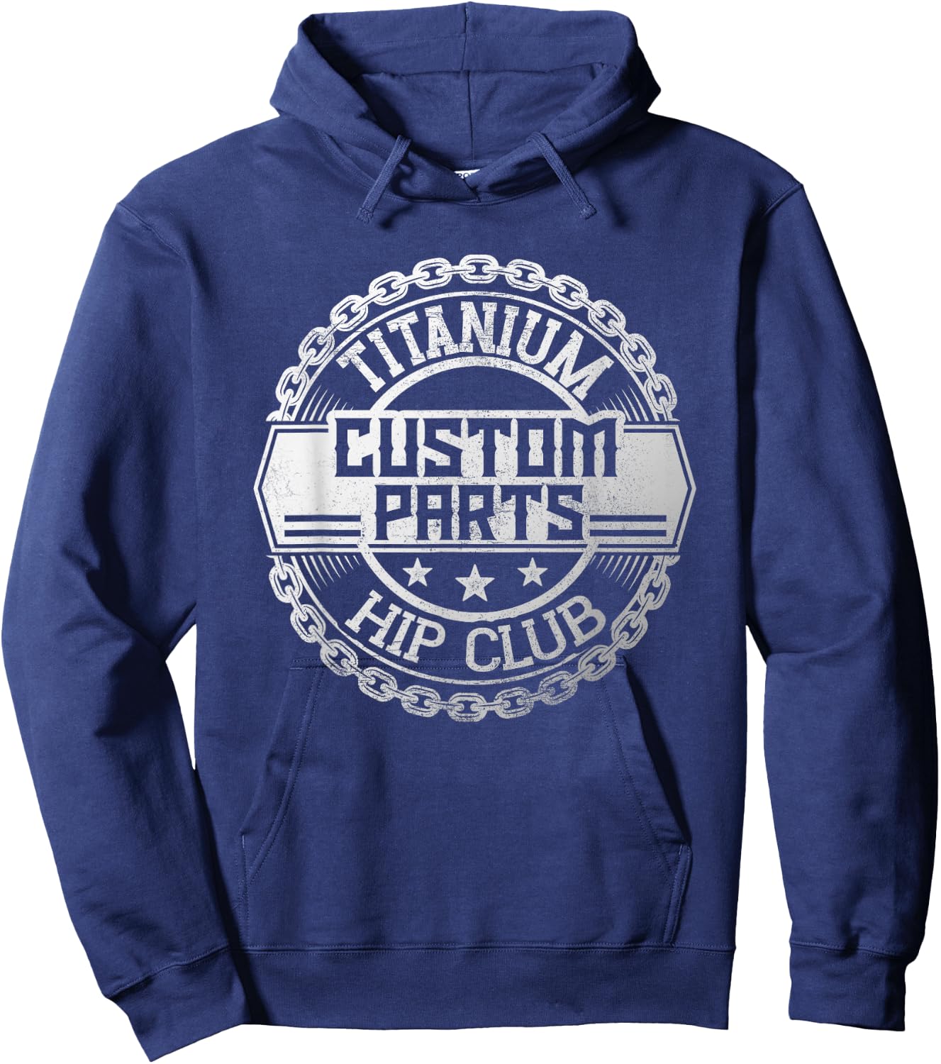New hip titanium hip hip surgery Hoodie - Hoodie | Navy