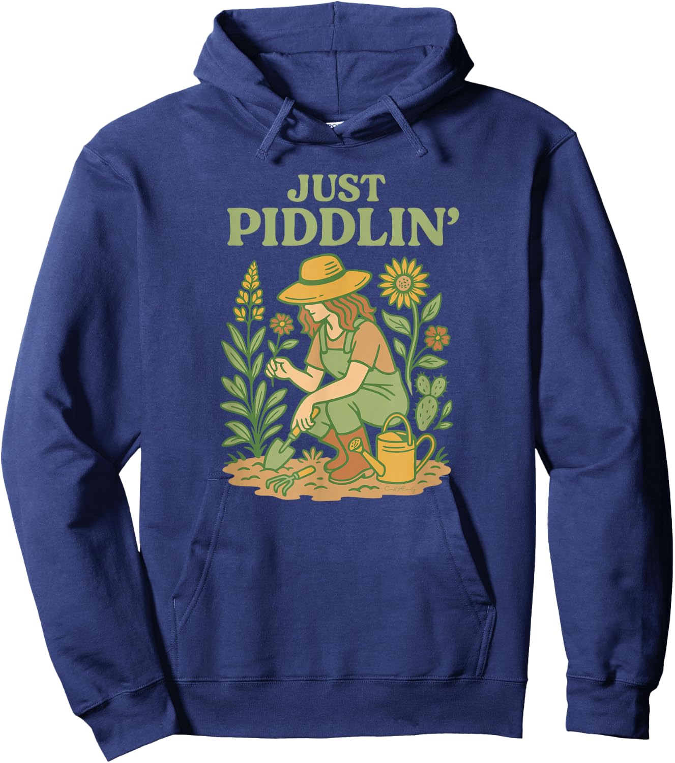 Just Piddlin' Hoodie - Hoodie | Navy