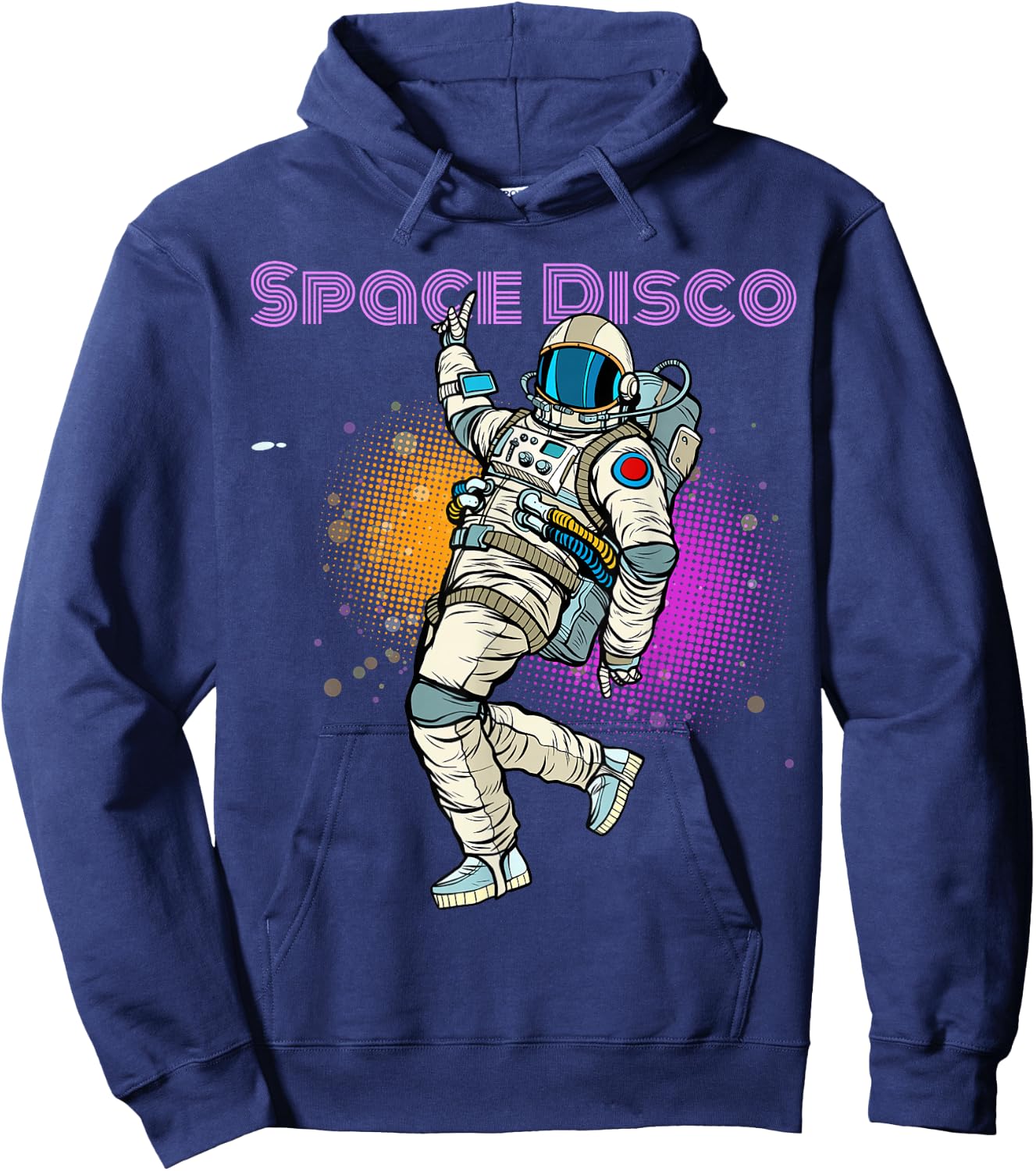 Space Disco Astronaut Dance Novelty & cool designs Hoodie - Hoodie | Navy