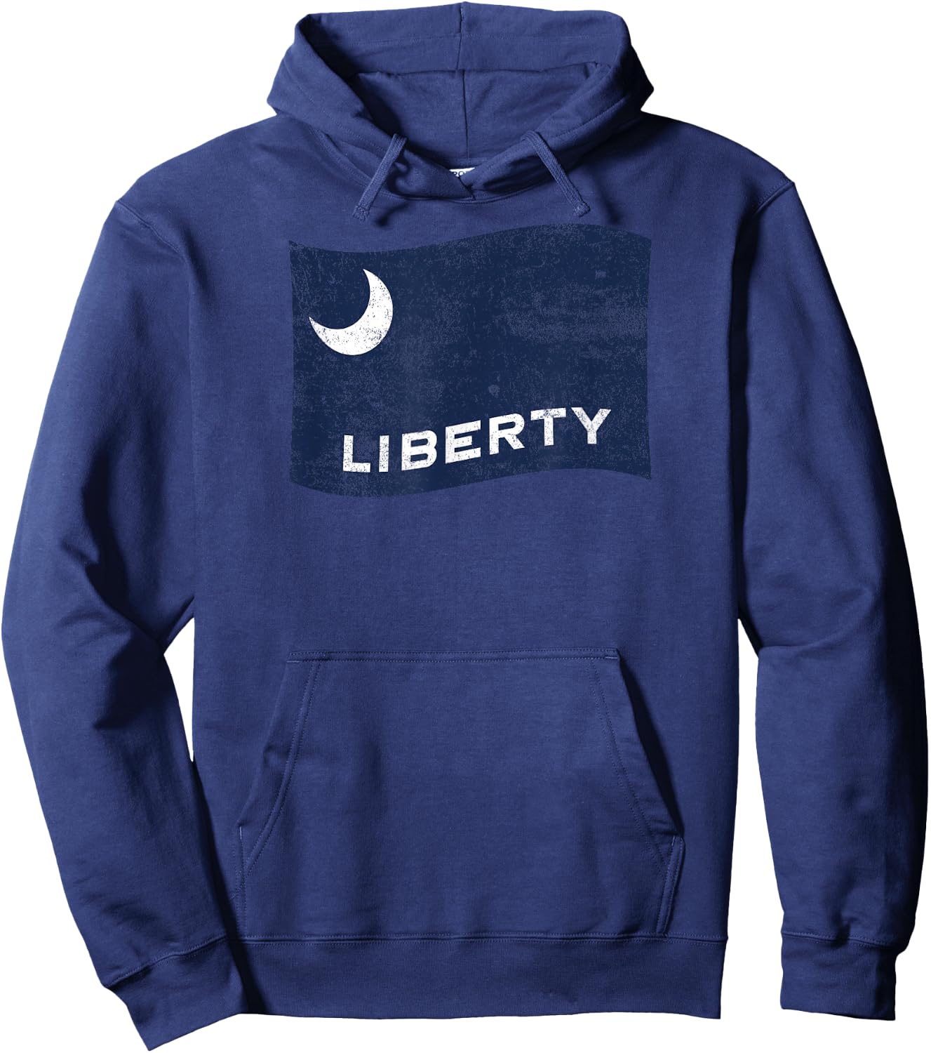 Moultrie Flag – Liberty American History Patriotic Hoodie - Hoodie | Navy