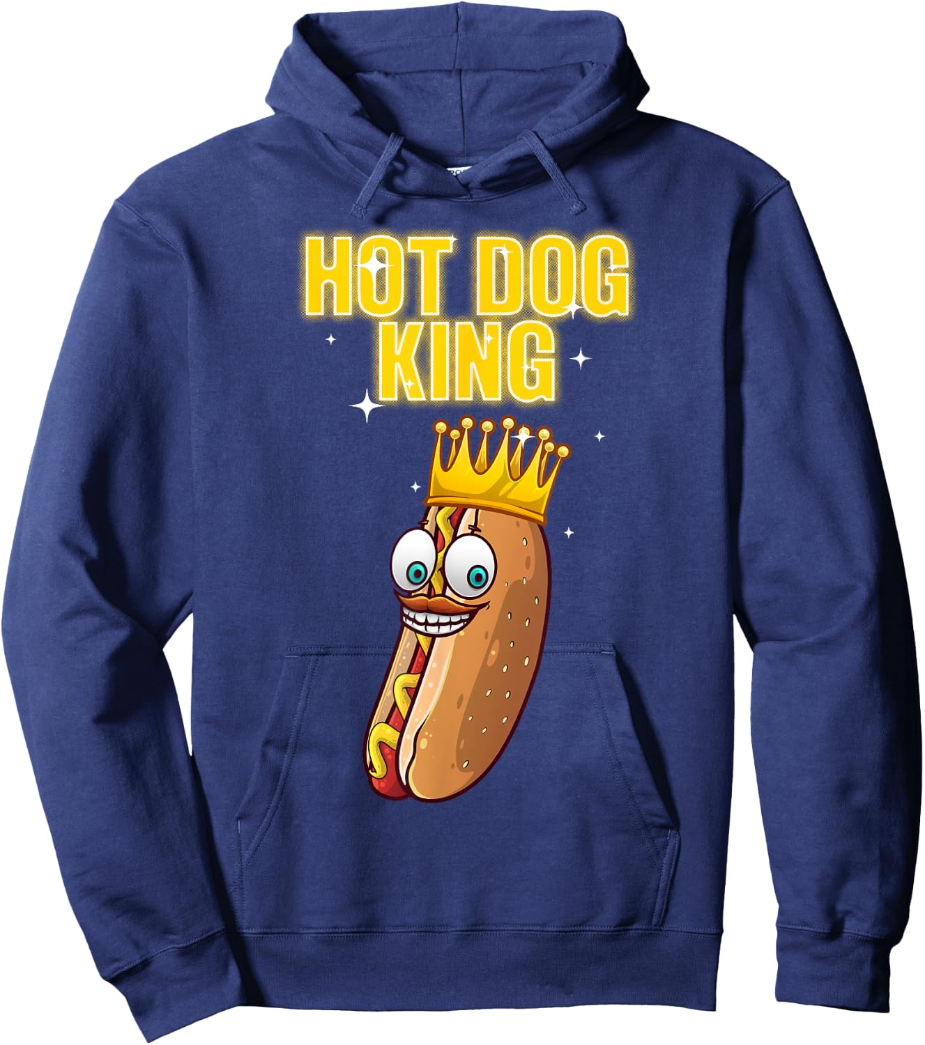 Funny Hot Dog Gift Weiner Frankfurter Accessories Cute Hot Dog Design Women Kids Food Hot Dog Lovers Hoodie - Hoodie | Navy