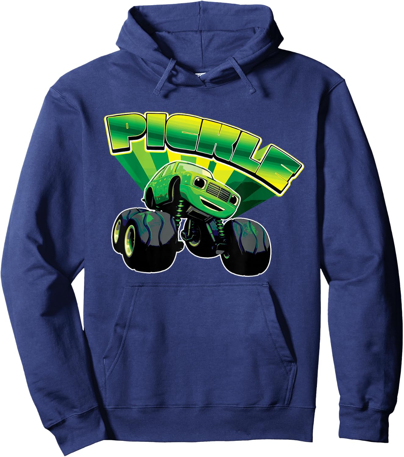 Blaze and The Monster Machines Pickle Badge Hoodie - Hoodie | Navy
