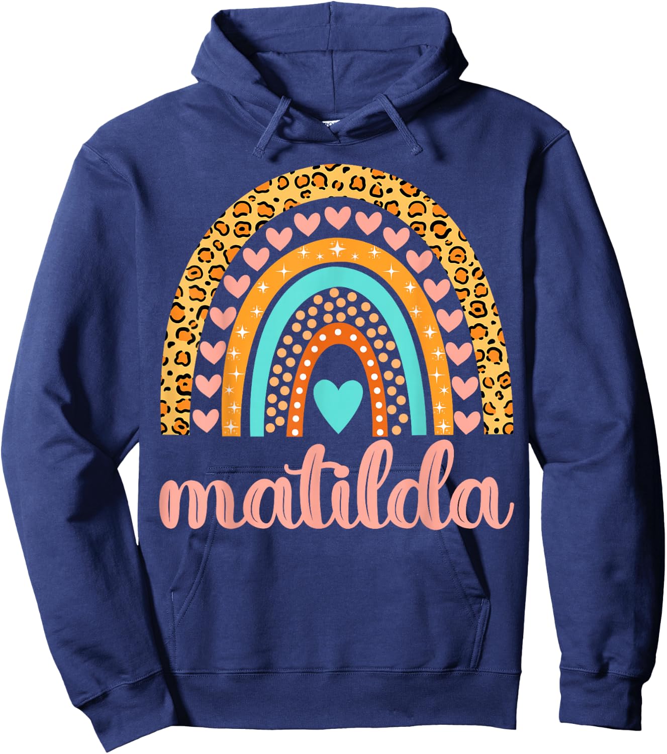 Matilda Matilda Name Birthday Shirt Gift Hoodie - Hoodie | Navy