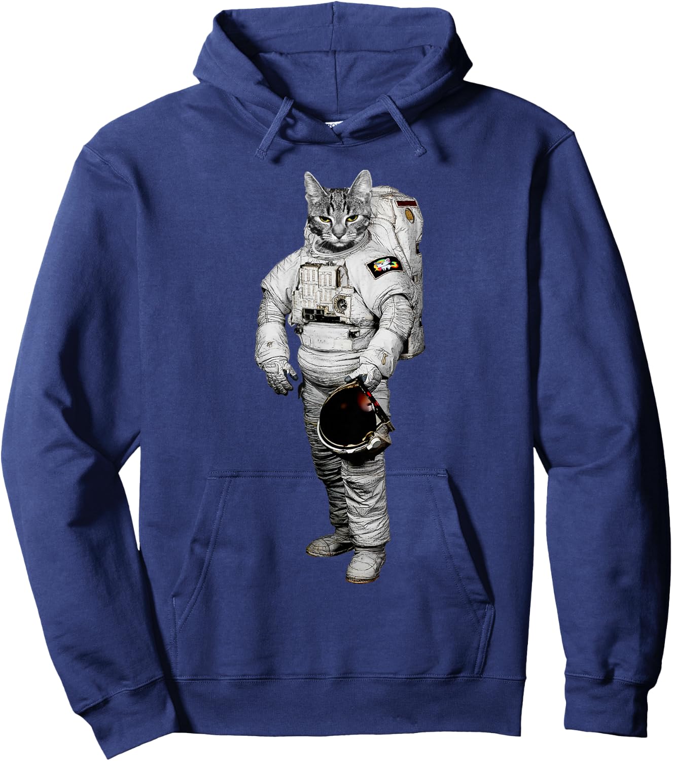Space Cat Lover Women Girls Kids Hoodie - Hoodie | Navy