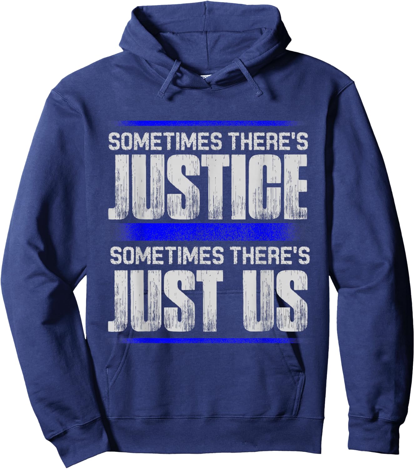 Justice For All T Shirts- Fairness Virtue Morality Shirt Hoodie - Hoodie | Navy